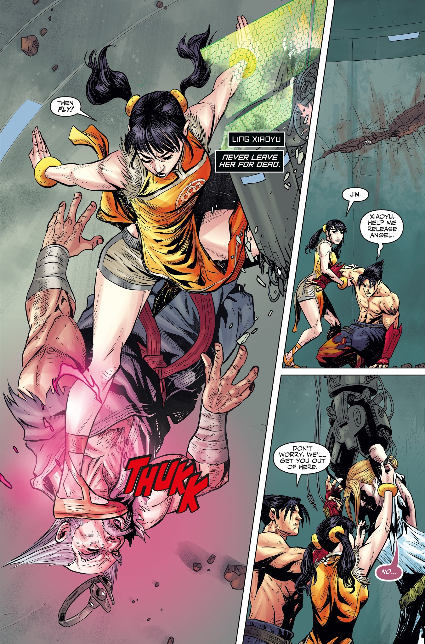 Read online Tekken comic -  Issue #4 - 15