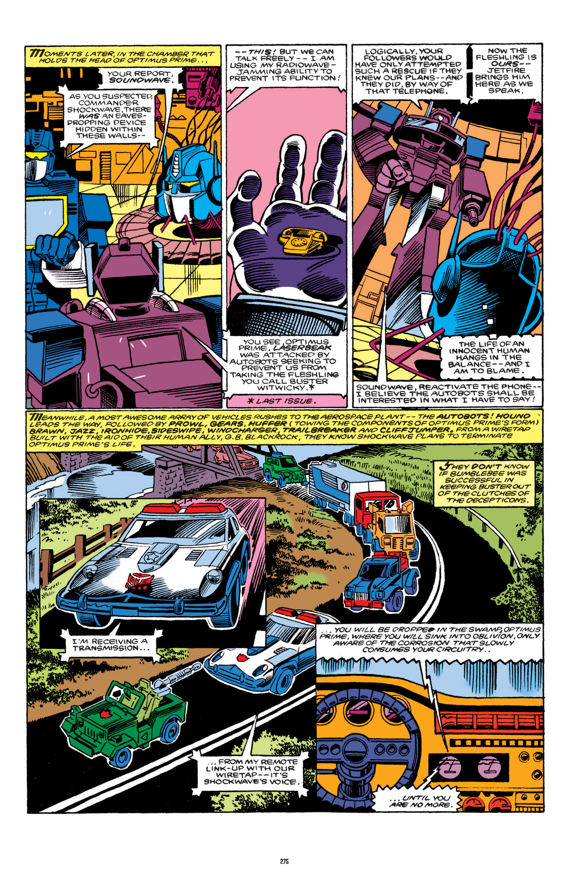 Read online The Transformers Classics comic -  Issue # TPB 1 - 276