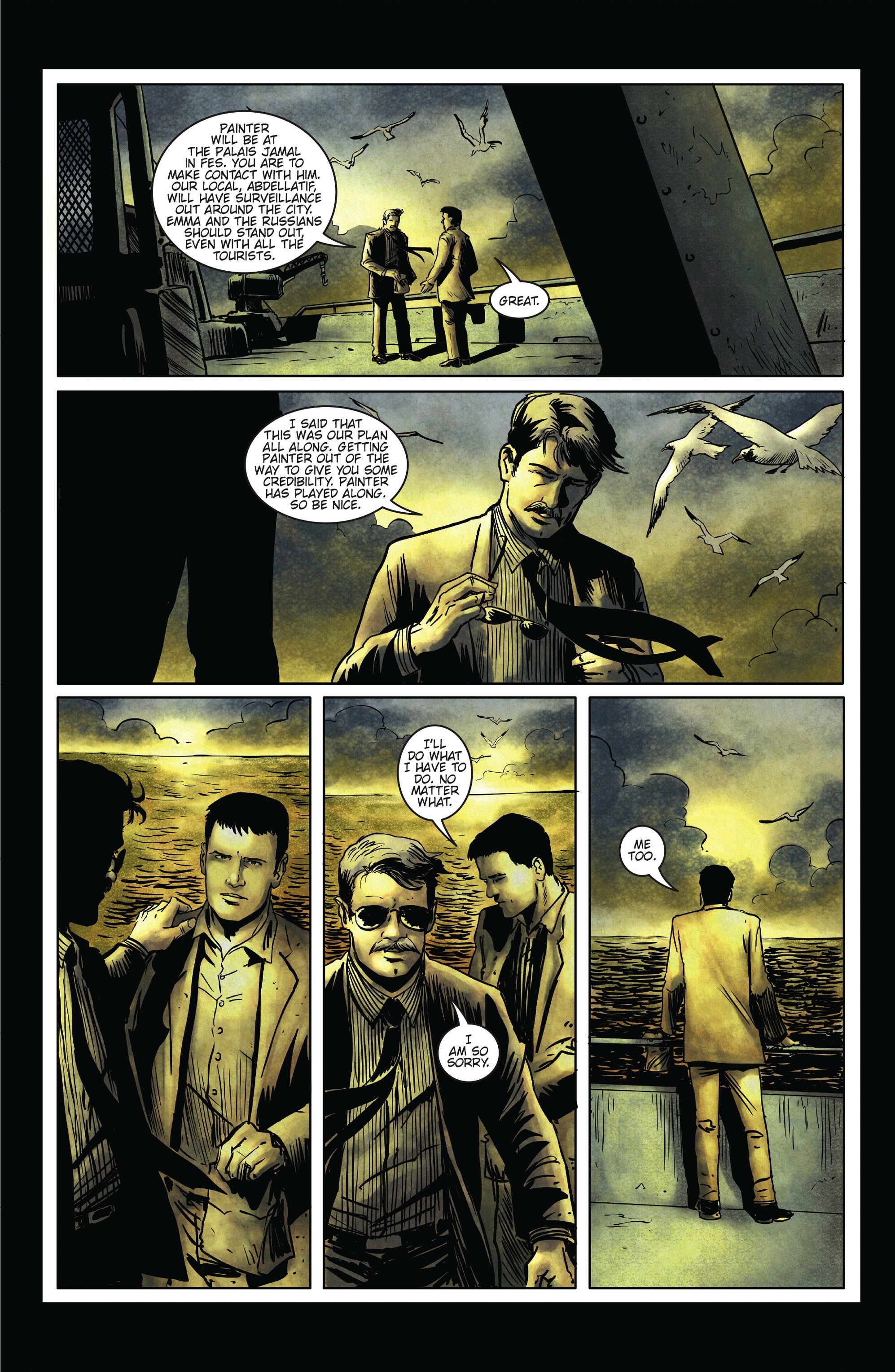 Read online Left On Mission comic -  Issue #3 - 6