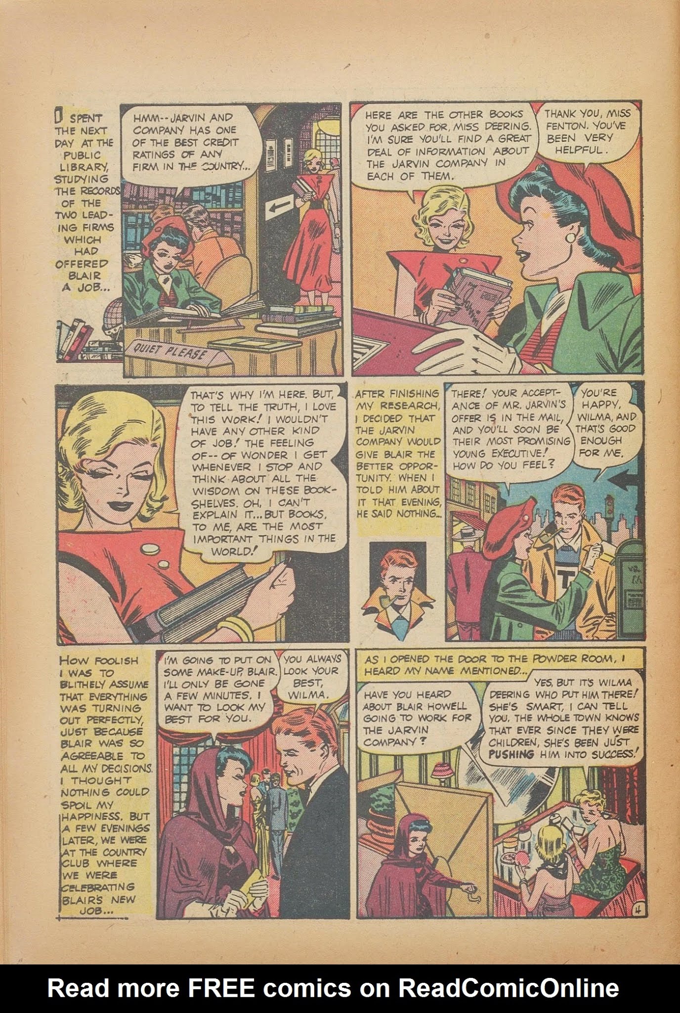 Read online Secret Hearts comic -  Issue #3 - 44