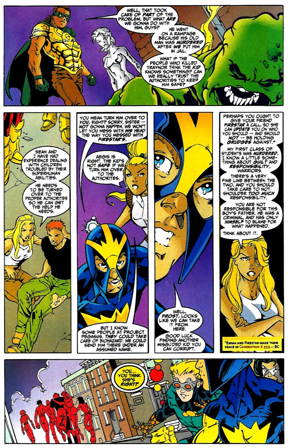 Read online New Warriors (1999) comic -  Issue #5 - 22