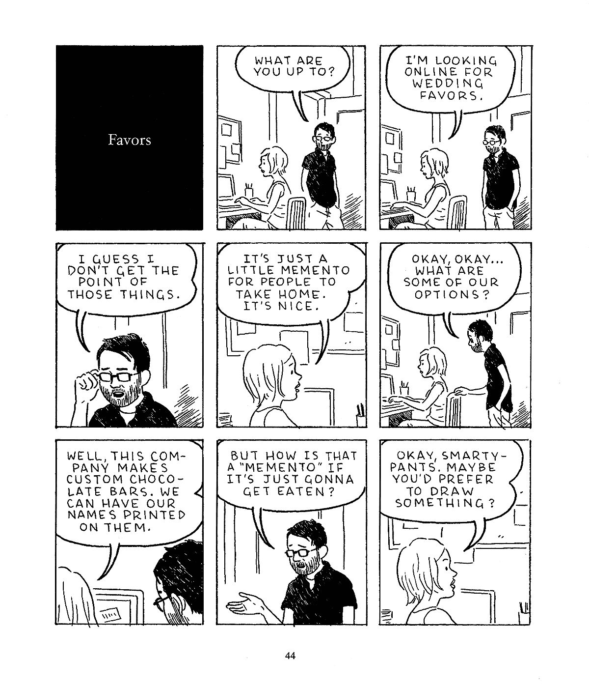 Read online Scenes from an Impending Marriage comic -  Issue # TPB - 46