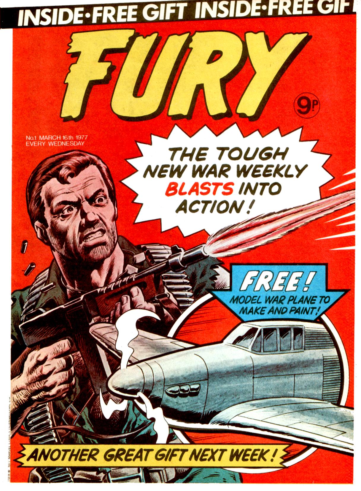 Read online Fury (1977) comic -  Issue #1 - 1