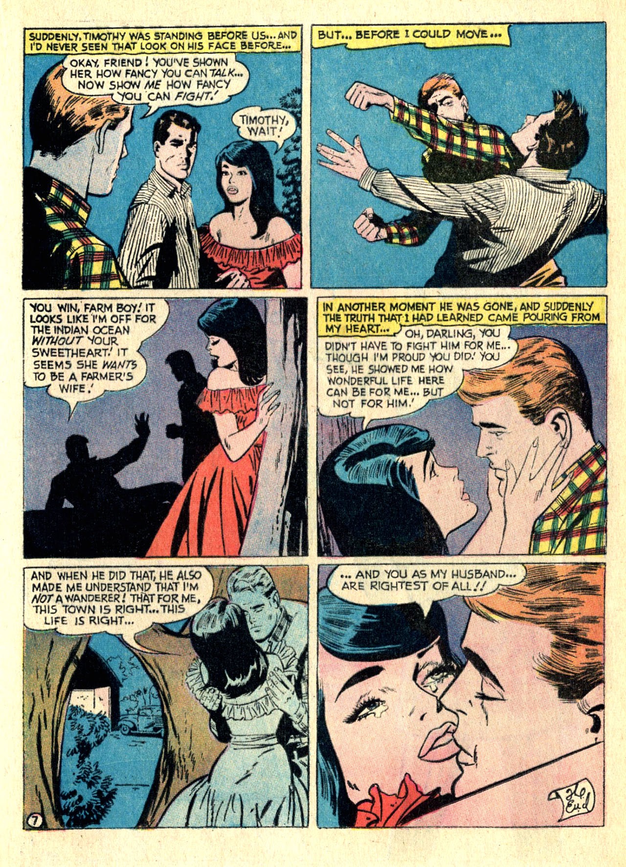 Read online Heart Throbs comic -  Issue #108 - 17