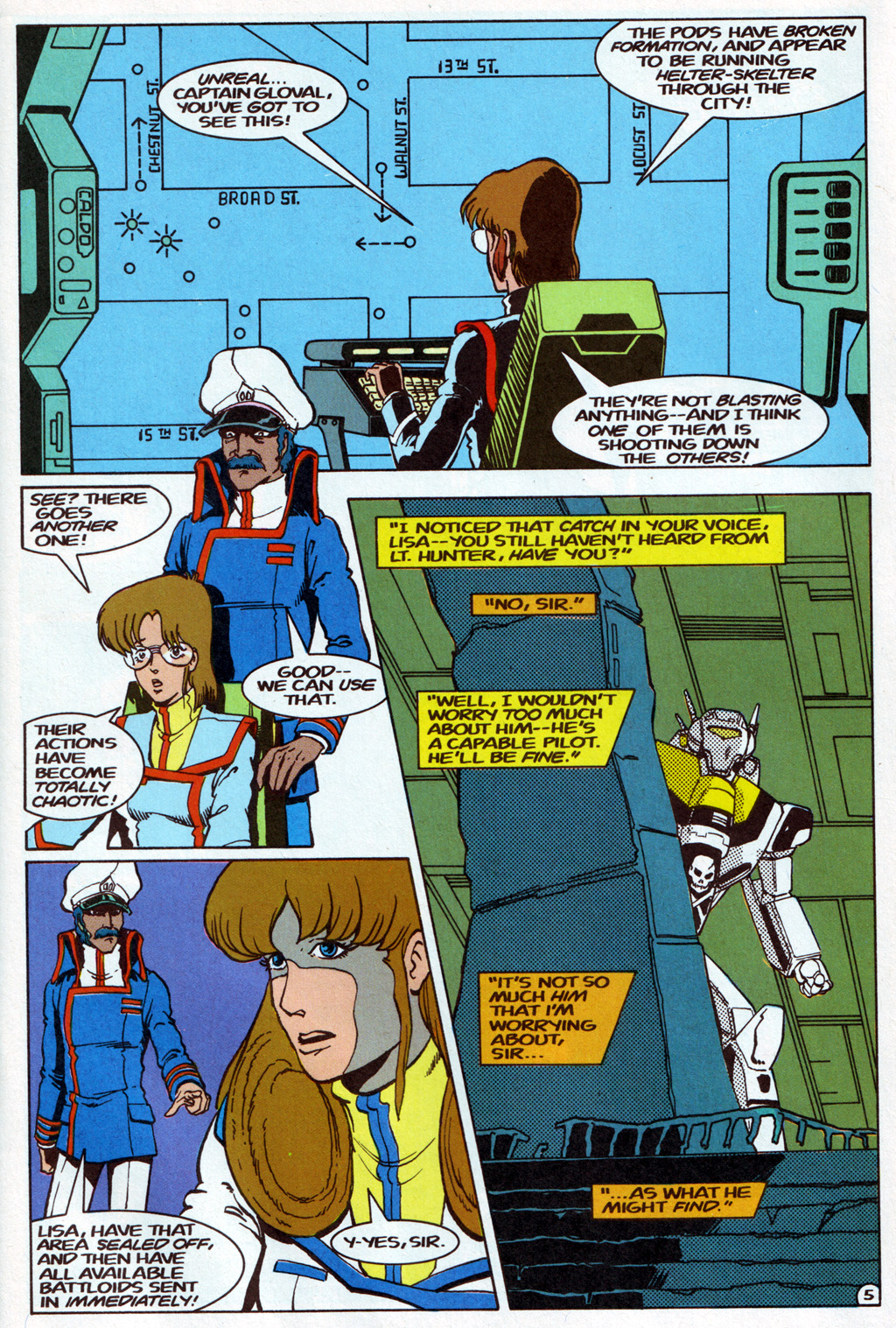 Read online Robotech The Macross Saga comic -  Issue #23 - 6