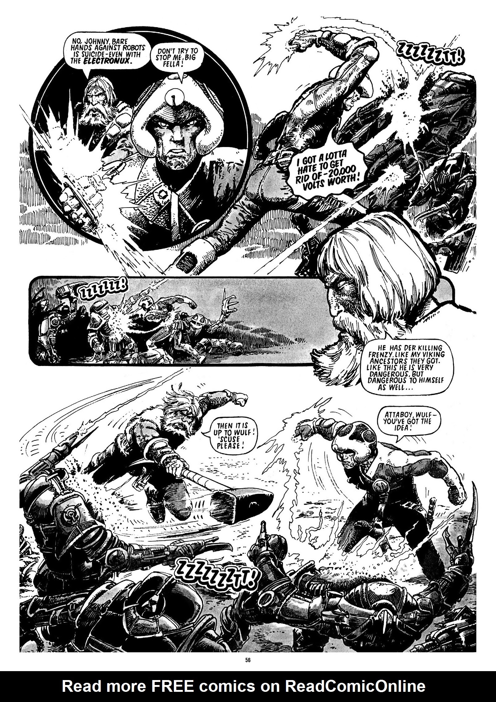 Read online Strontium Dog Search and Destroy: The Starlord Years comic -  Issue # TPB - 52