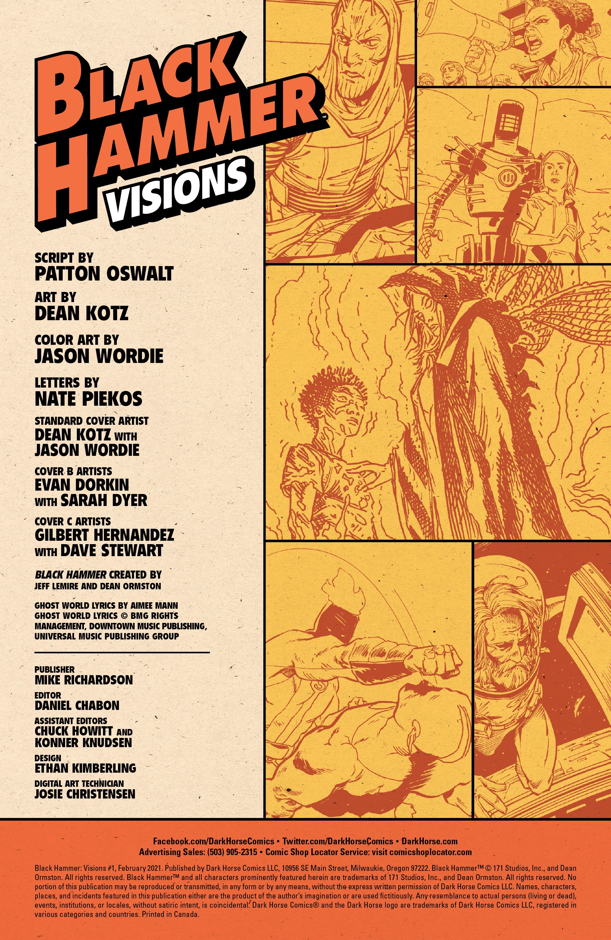 Read online Black Hammer: Visions comic -  Issue #1 - 2