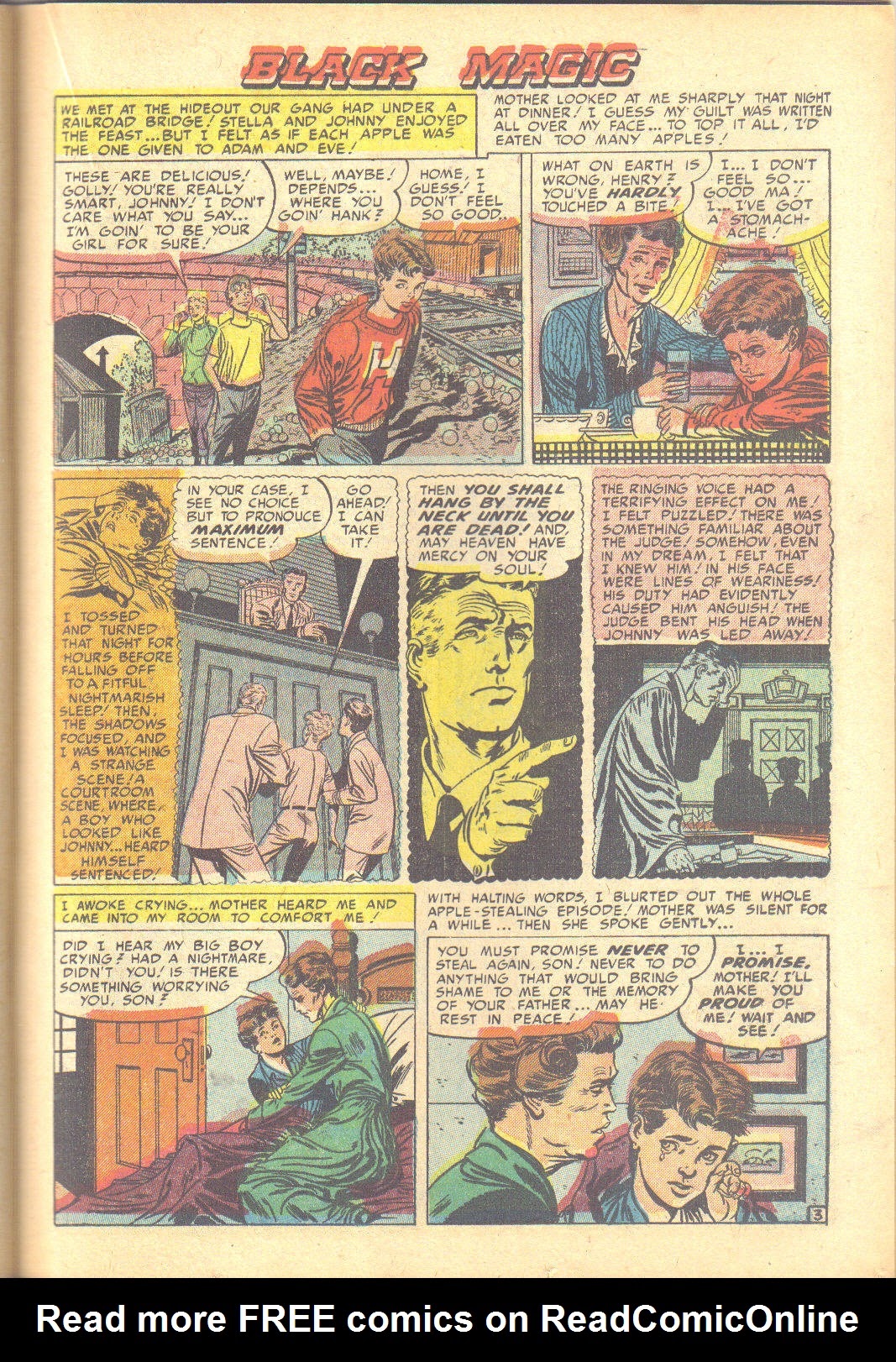 Read online Black Magic (1950) comic -  Issue #9 - 25