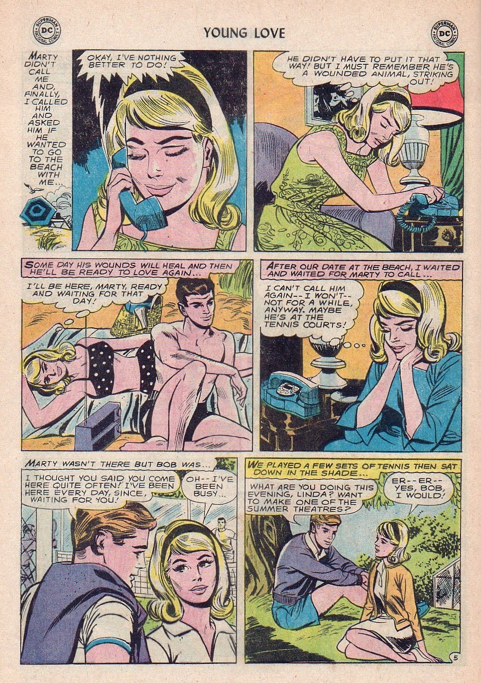 Read online Young Love (1963) comic -  Issue #42 - 16