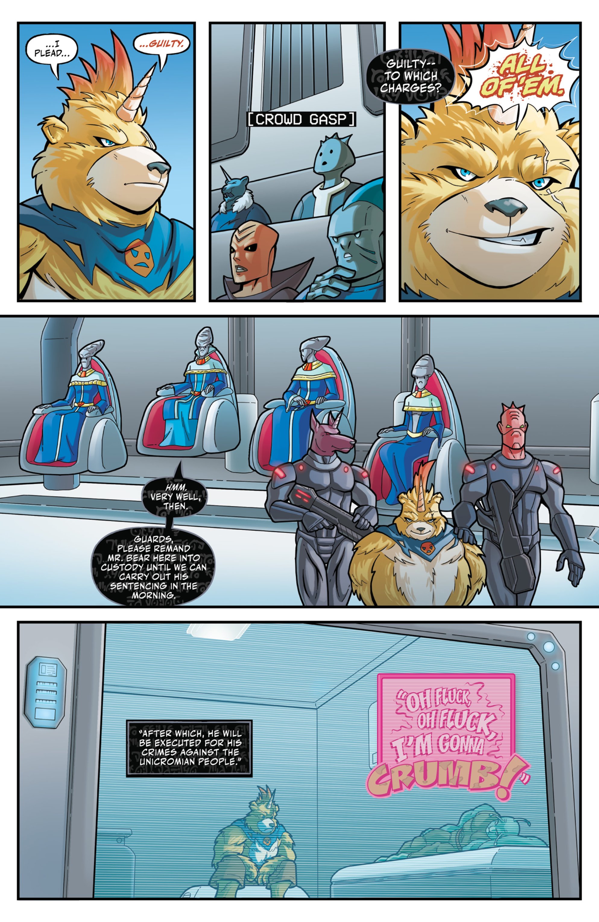 Read online Keepers Of The Cosmos comic -  Issue #1 - 5