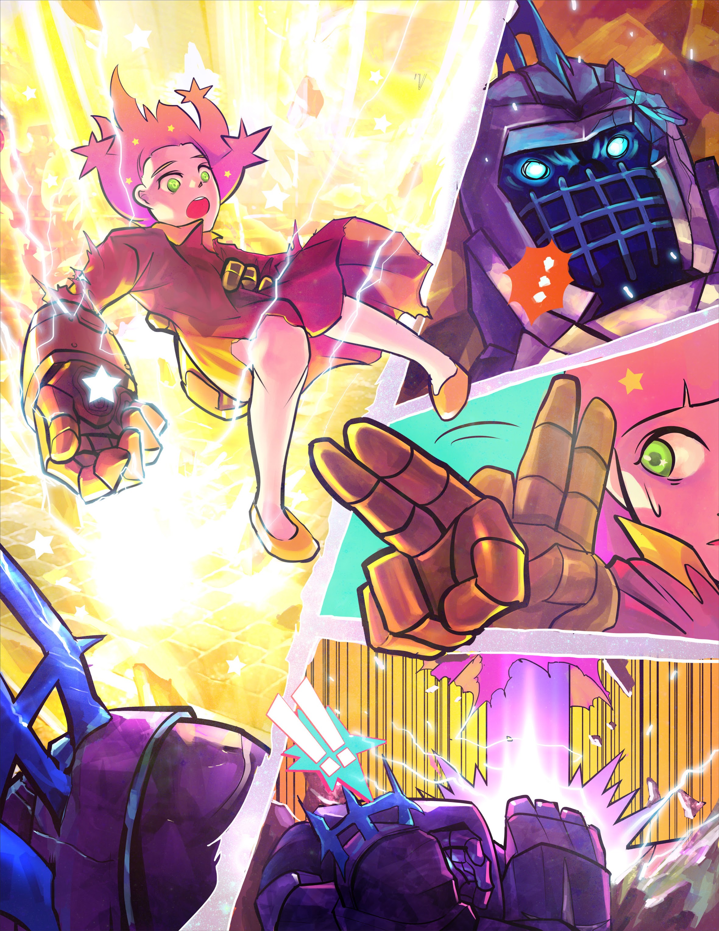 Read online Starpunch Girl comic -  Issue #3 - 19
