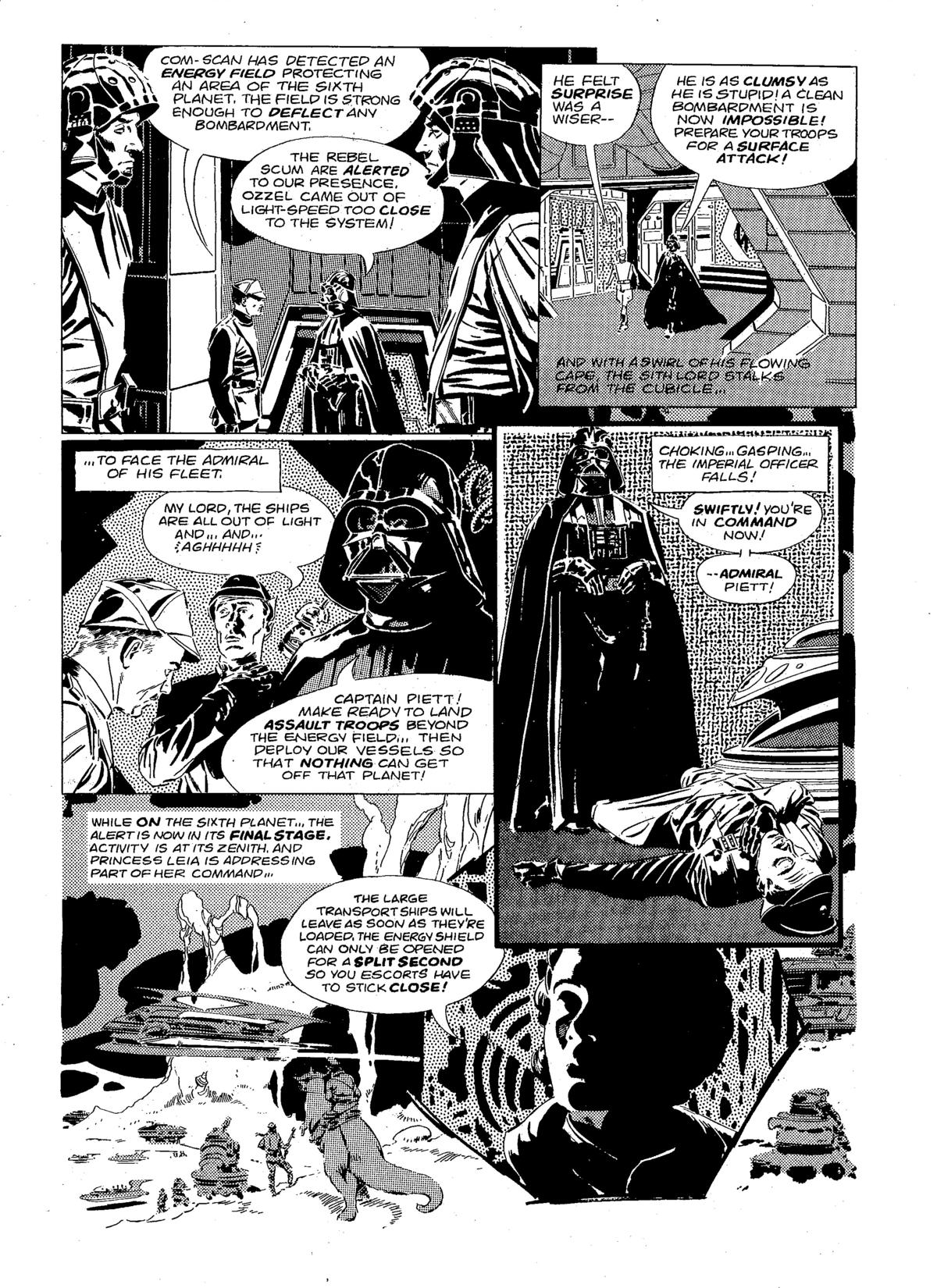 Read online Star Wars Weekly: The Empire Strikes Back comic -  Issue #121 - 8