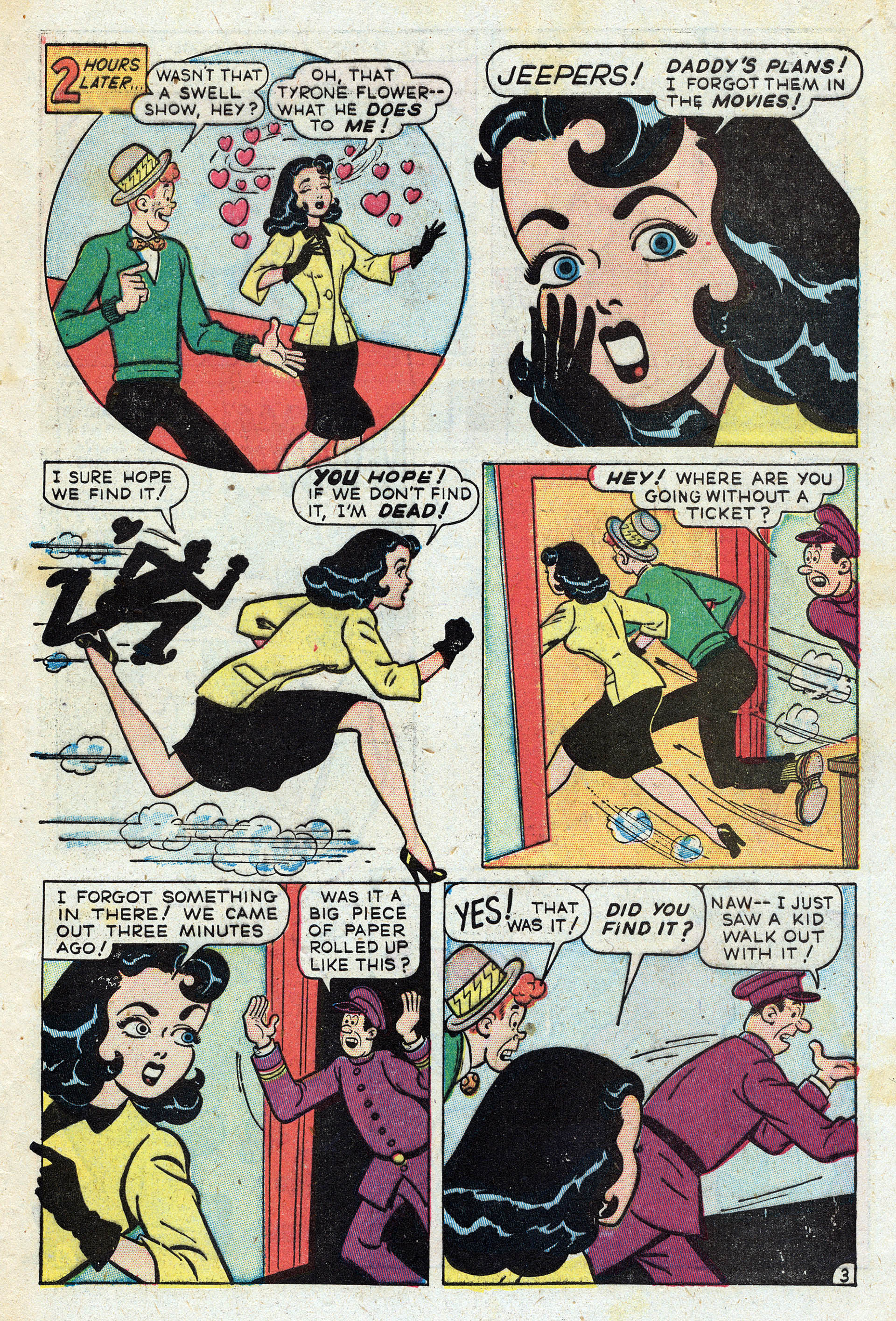 Read online Margie Comics comic -  Issue #40 - 45