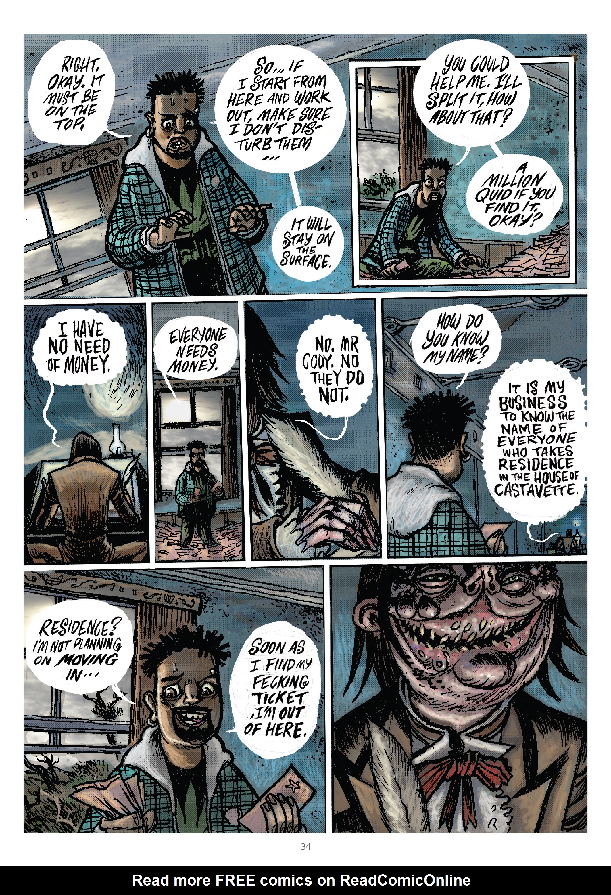 Read online Meanwhile... comic -  Issue #3 - 34