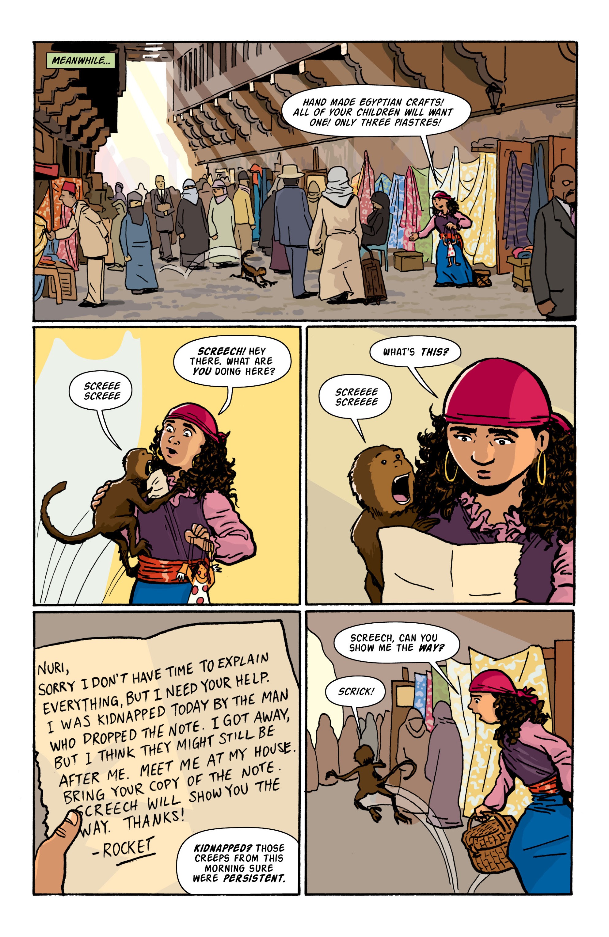 Read online Rocket Robinson and the Pharaoh's Fortune comic -  Issue # TPB (Part 1) - 85