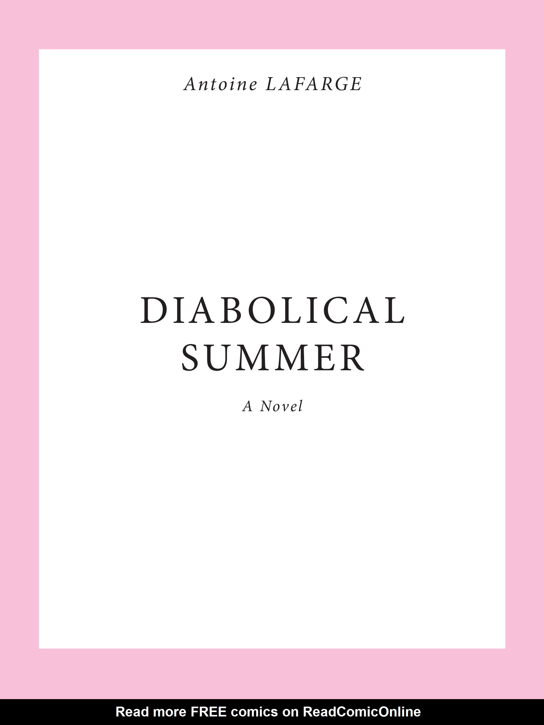 Read online Diabolical Summer comic -  Issue # TPB (Part 1) - 5