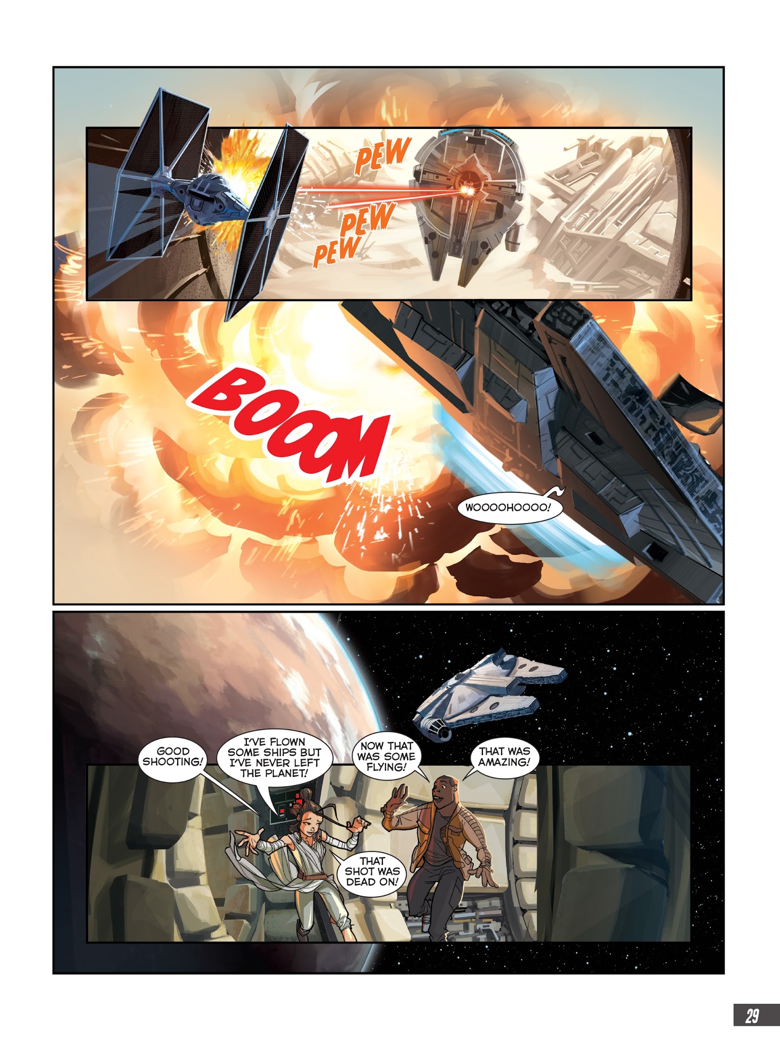 Read online Star Wars: The Force Awakens Graphic Novel Adaptation comic -  Issue # Full - 28