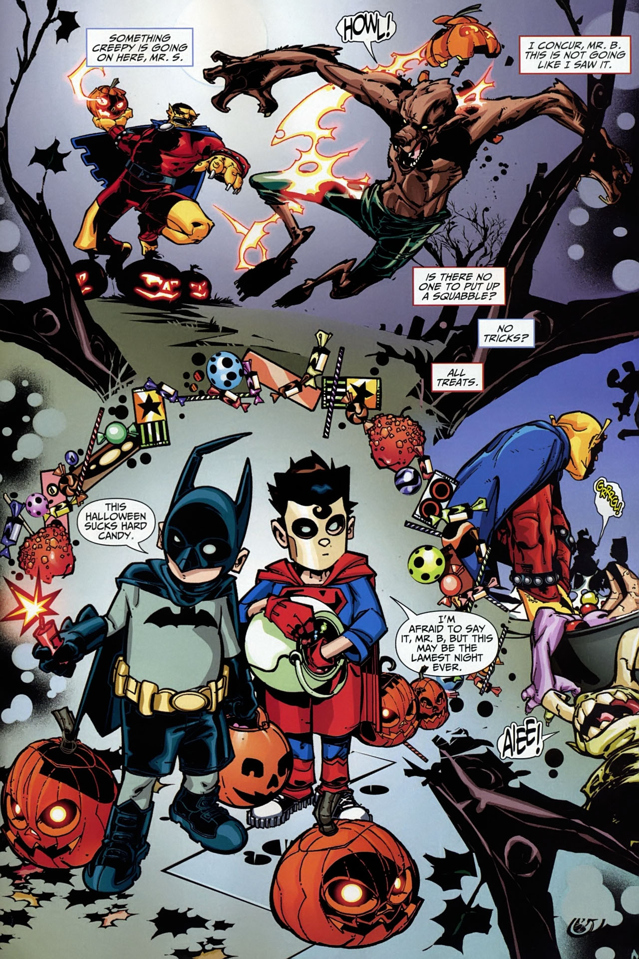 Read online DCU Halloween Special (2008) comic -  Issue # Full - 47
