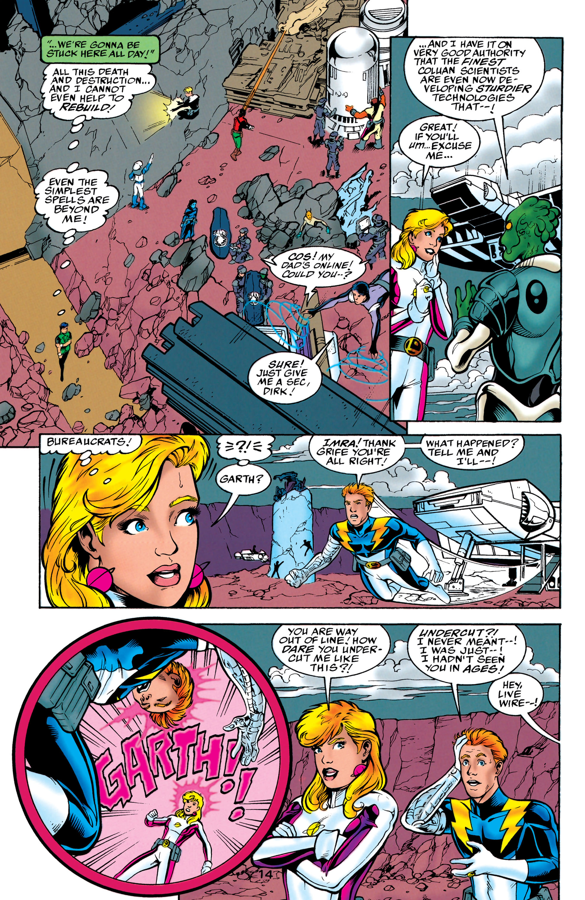Read online Legionnaires comic -  Issue #74 - 15