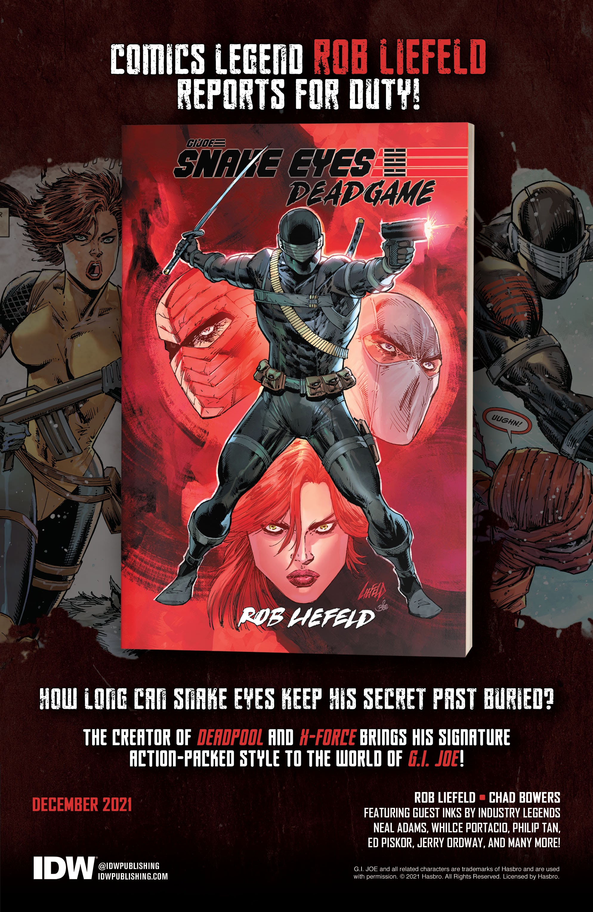 Read online Snake Eyes: Deadgame - Declassified comic -  Issue # Full - 40