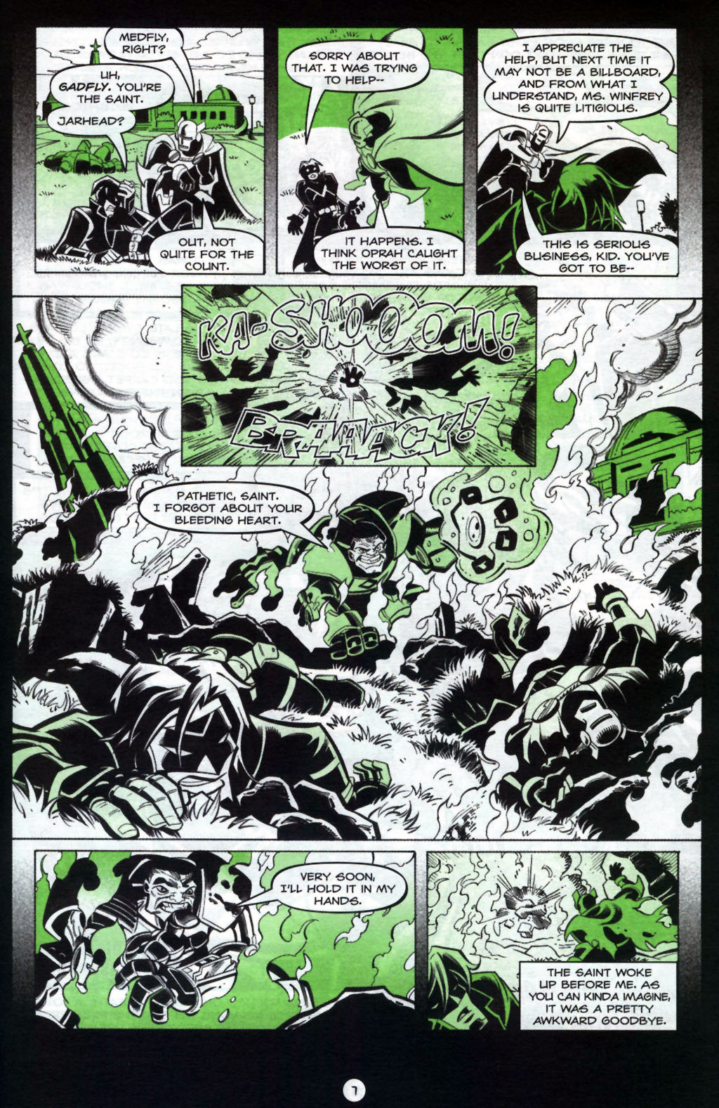 Read online Heroes Anonymous comic -  Issue #4 - 9