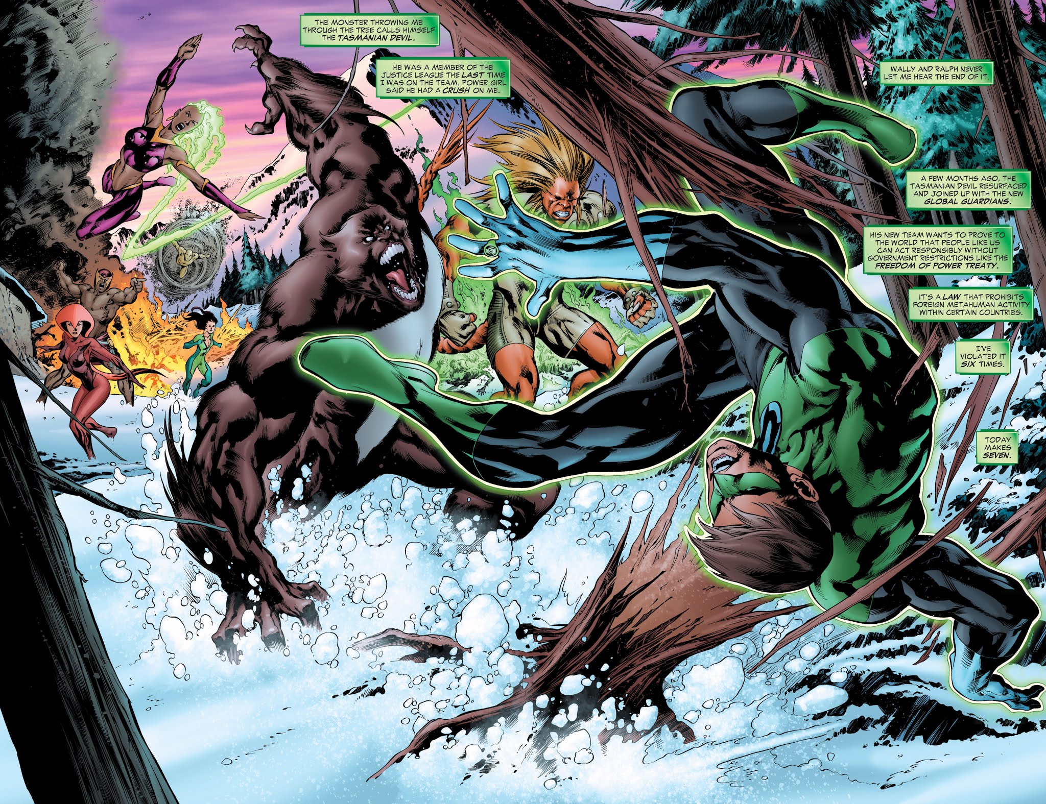 Read online Green Lantern (2005) comic -  Issue # _TPB 3 - 32