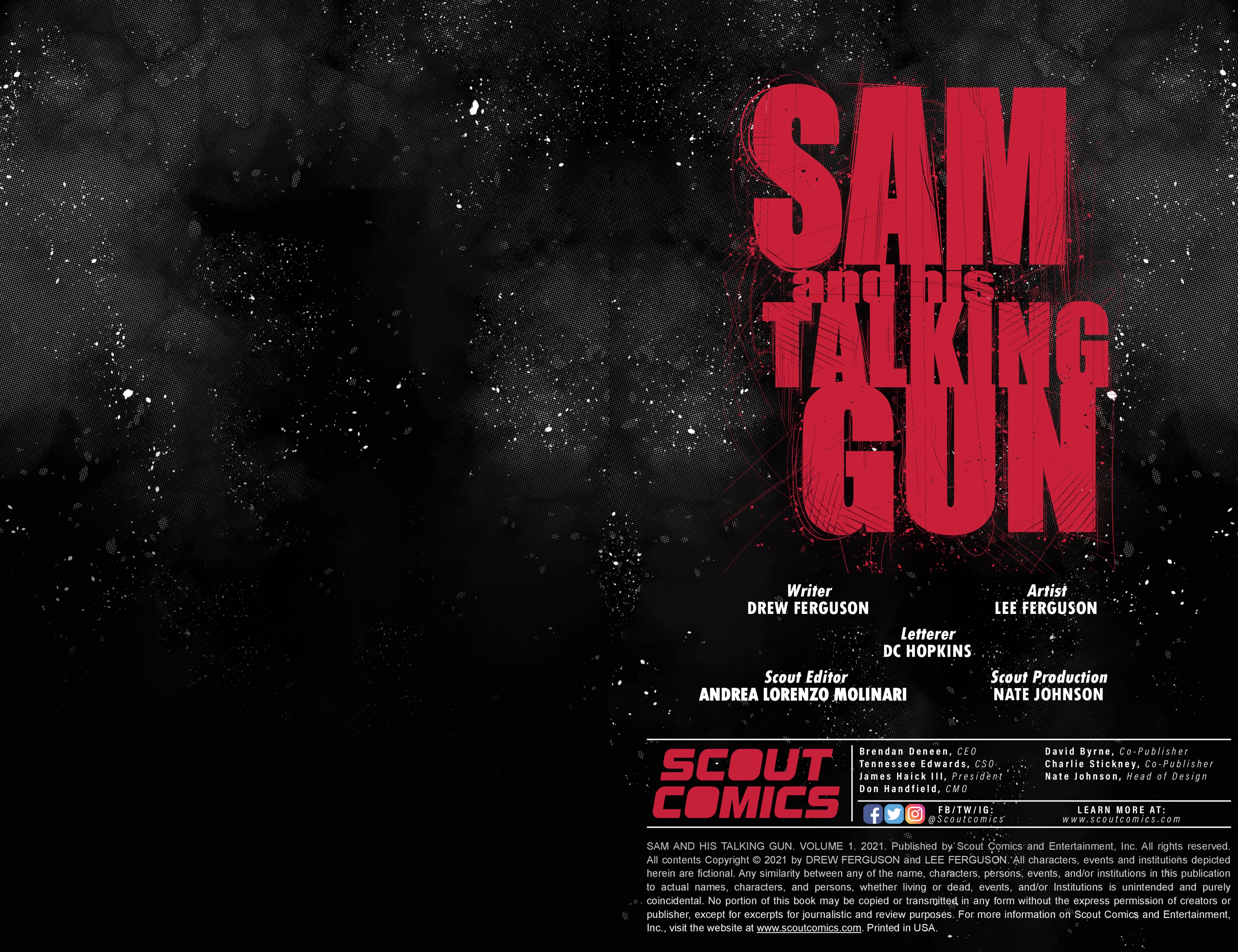 Read online Sam and His Talking Gun comic -  Issue # TPB - 2