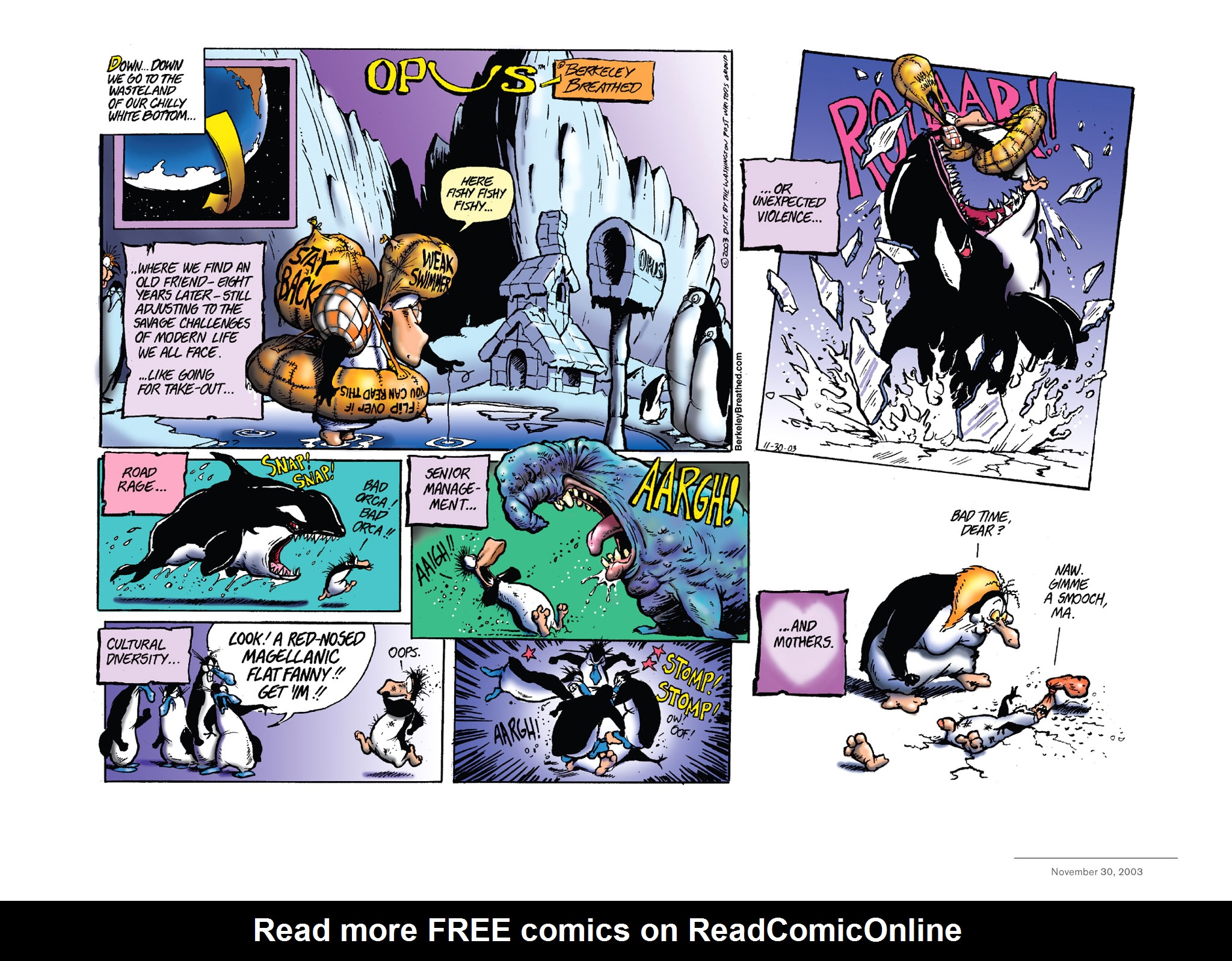 Read online Opus Complete Sunday Strips From 2003-2008 comic -  Issue # TPB (Part 1) - 8
