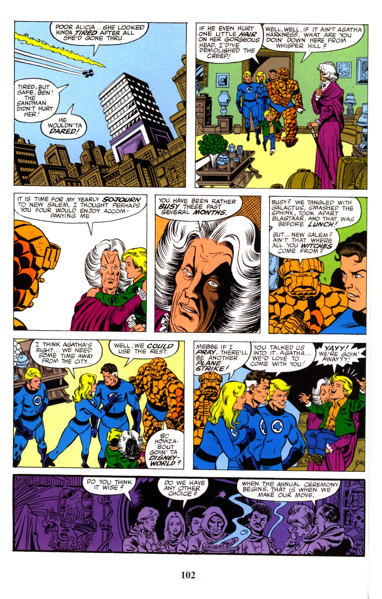 Read online Fantastic Four Visionaries: George Perez comic -  Issue # TPB 2 (Part 2) - 1
