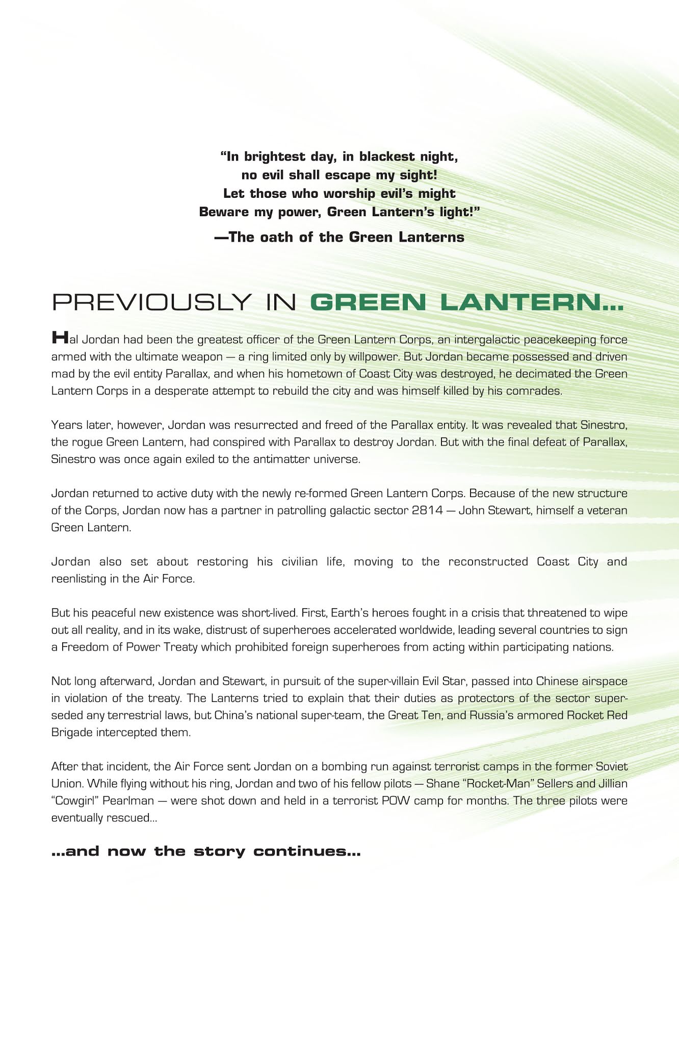 Read online Green Lantern (2005) comic -  Issue # _TPB 3 - 5