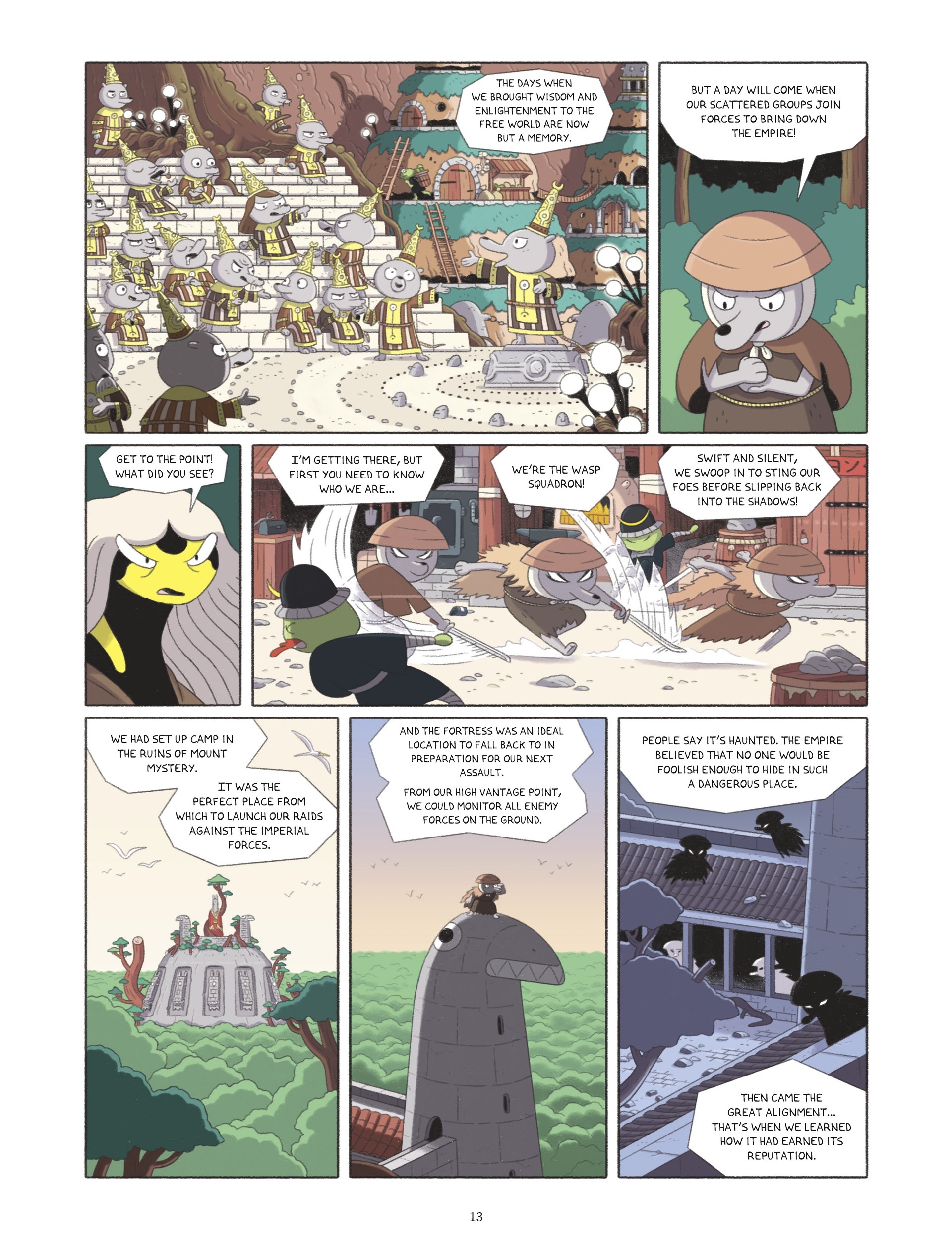 Read online Menji and the Ruins of Mount Mystery comic -  Issue # Full - 13