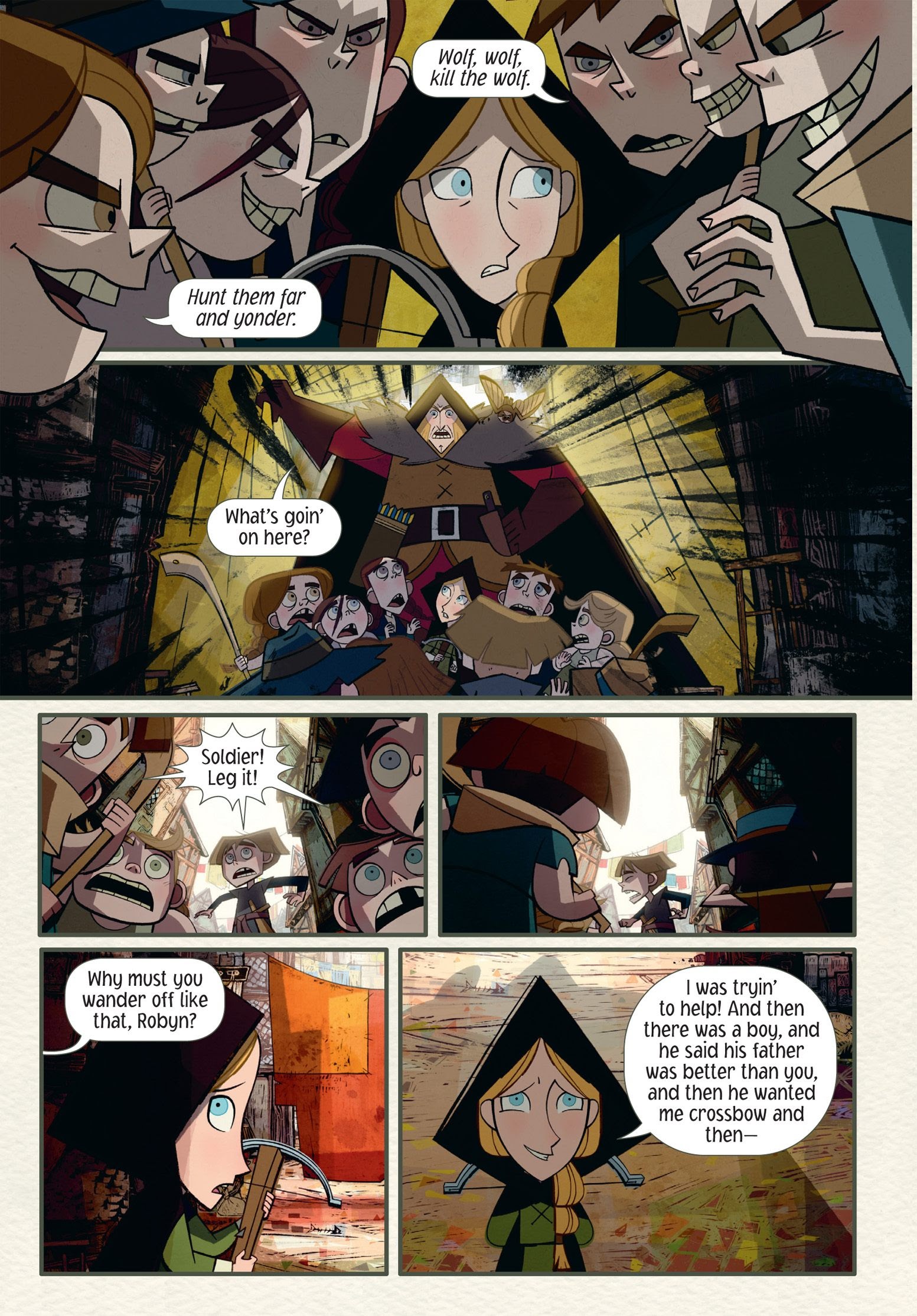 Read online Wolfwalkers: The Graphic Novel comic -  Issue # TPB (Part 1) - 43