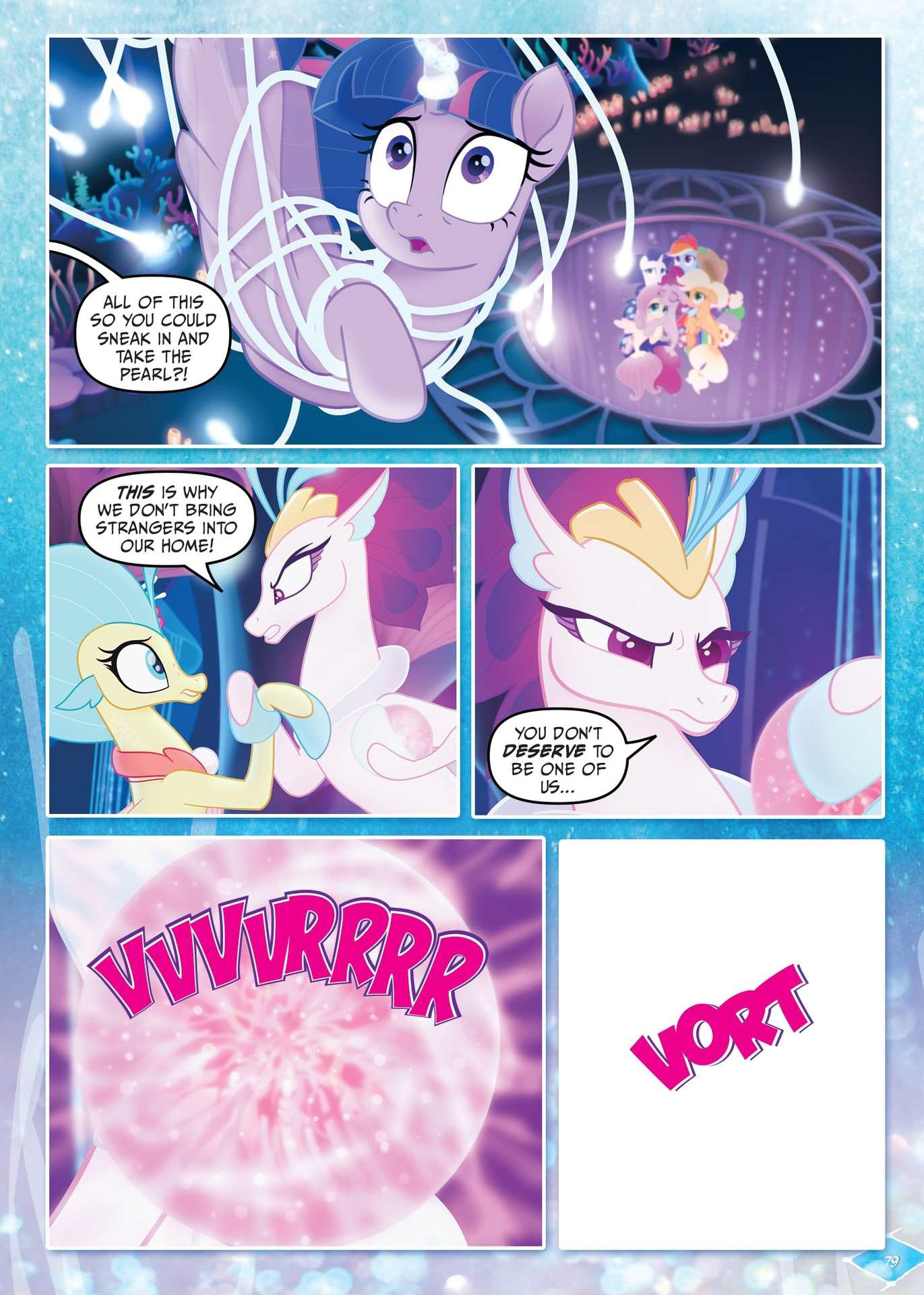 Read online My Little Pony: The Movie Adaptation comic -  Issue # TPB - 80