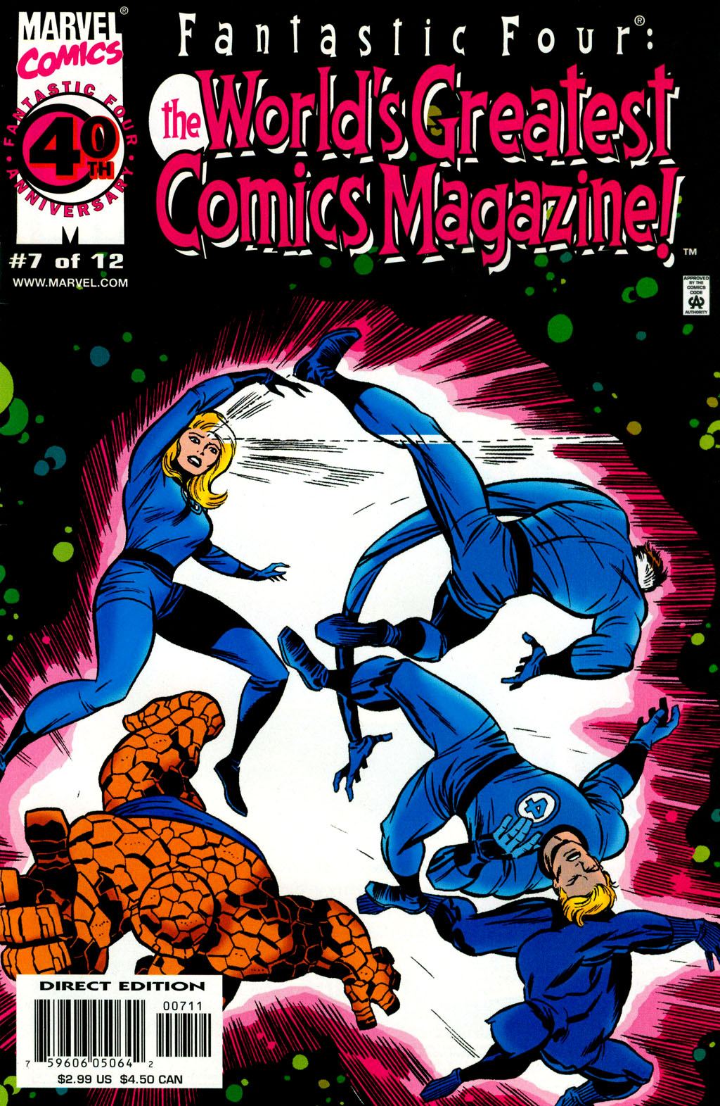 Read online Fantastic Four: World's Greatest Comics Magazine comic -  Issue #7 - 1
