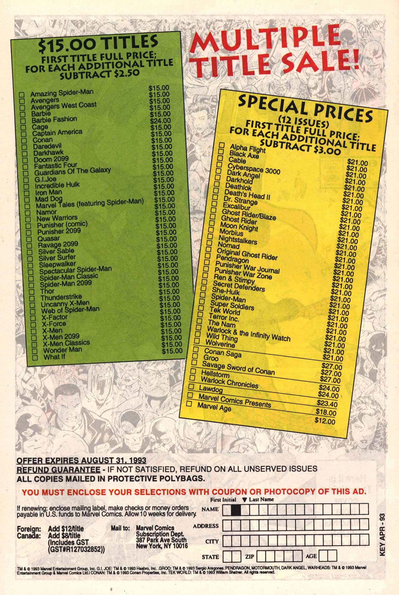 Read online Marvel Tales (1964) comic -  Issue #274 - 32