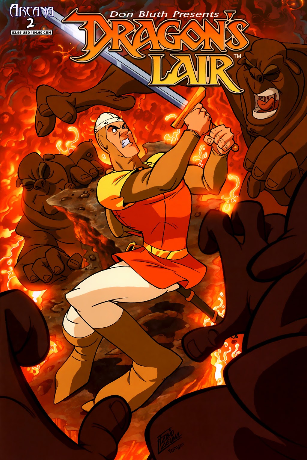 Read online Dragon's Lair (2006) comic -  Issue #2 - 1