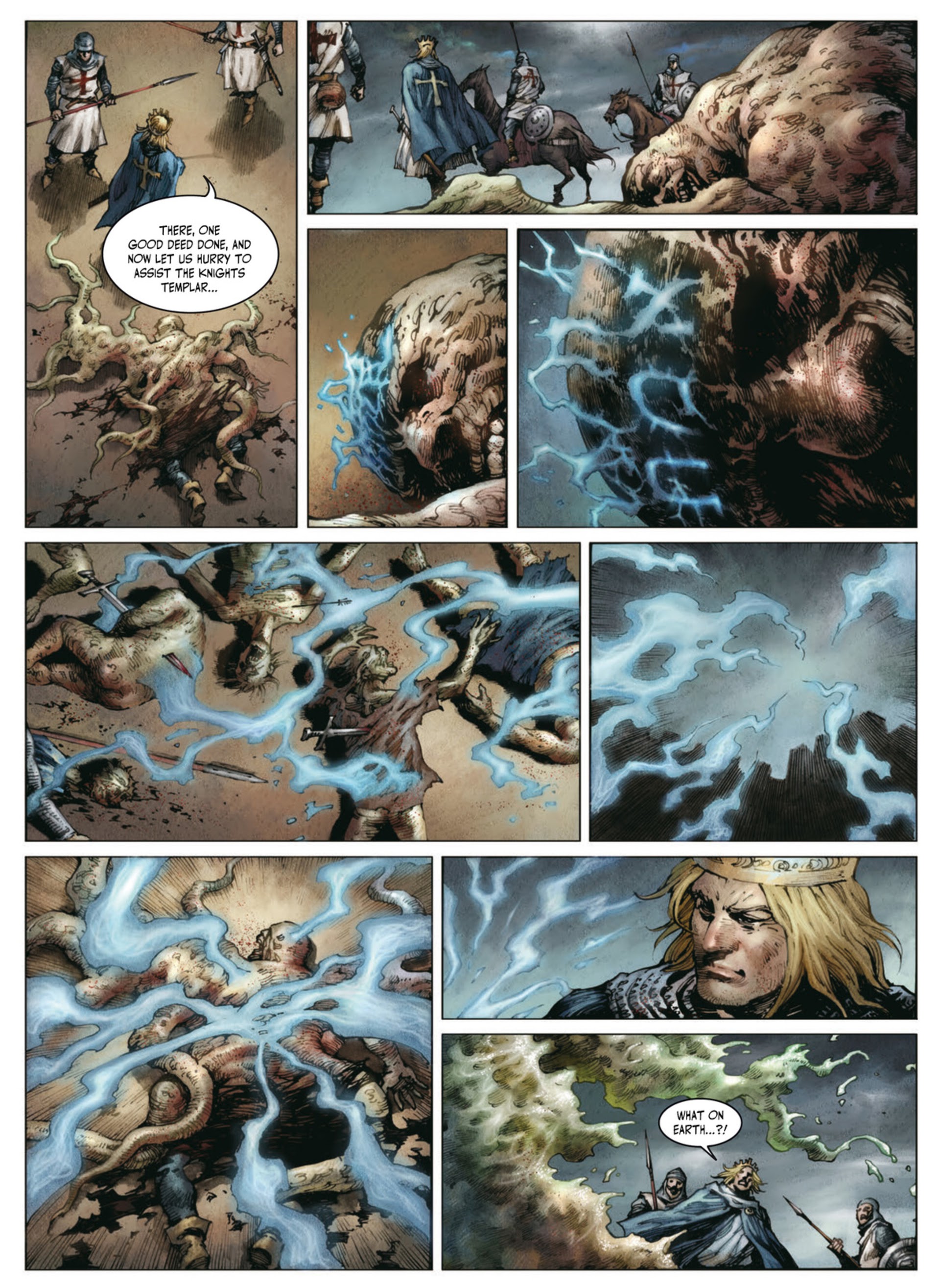 Read online Crusades comic -  Issue #3 - 58