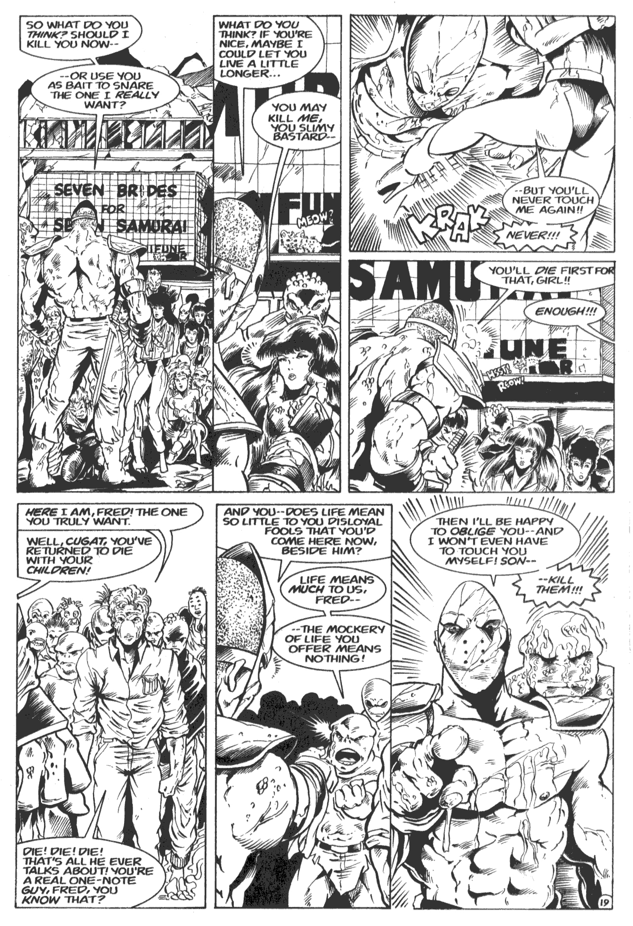 Read online Ex-Mutants (1986) comic -  Issue #4 - 21