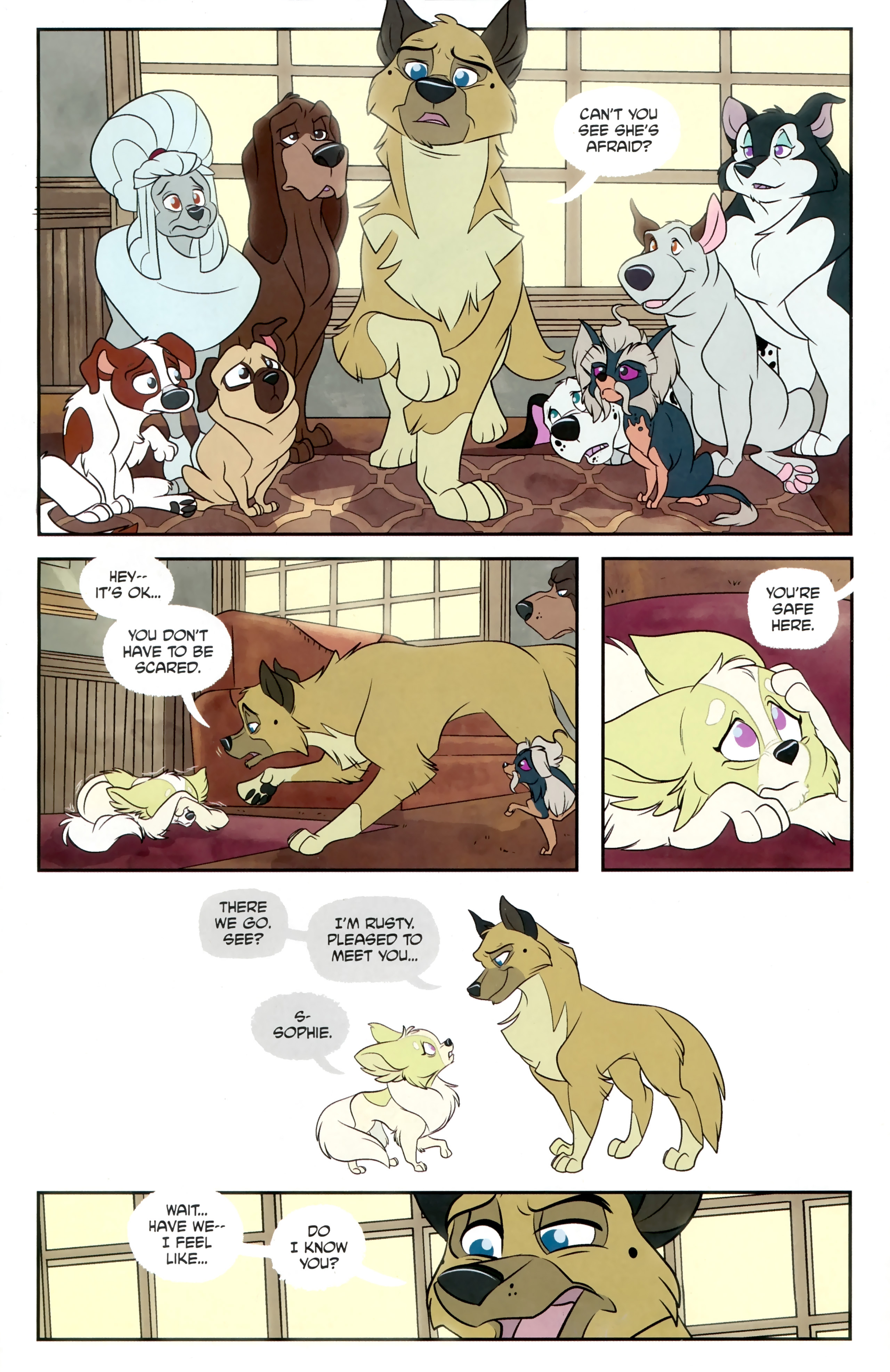 Read online Free Comic Book Day 2021 comic -  Issue # Stray Dogs - 19