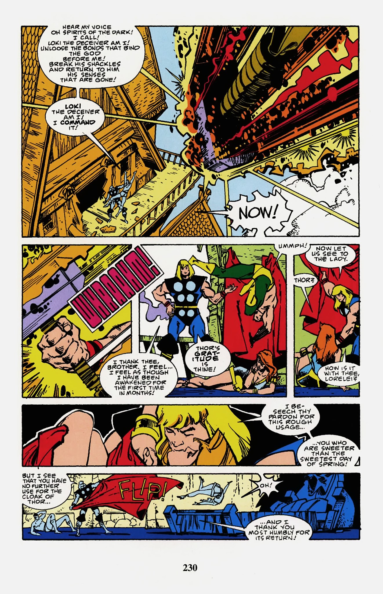 Read online Thor Visionaries: Walter Simonson comic -  Issue # TPB 2 - 232