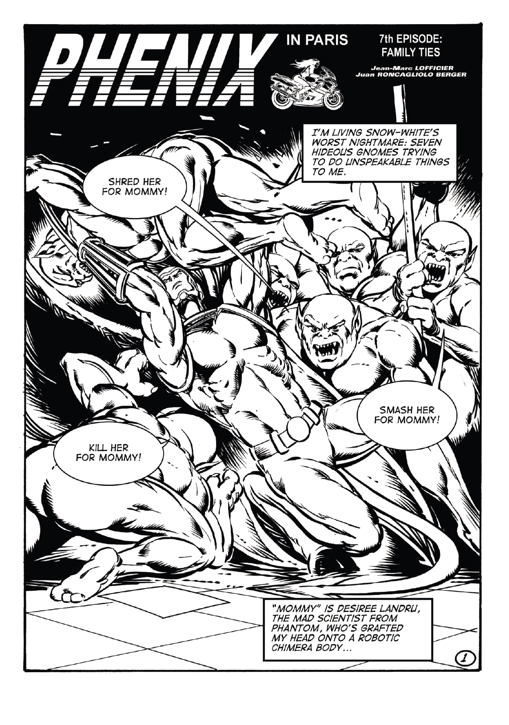 Read online Phenix comic -  Issue #5 - 2