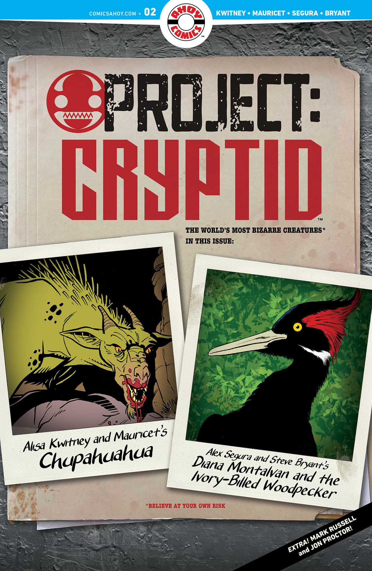 Read online Project Cryptid comic -  Issue #2 - 1