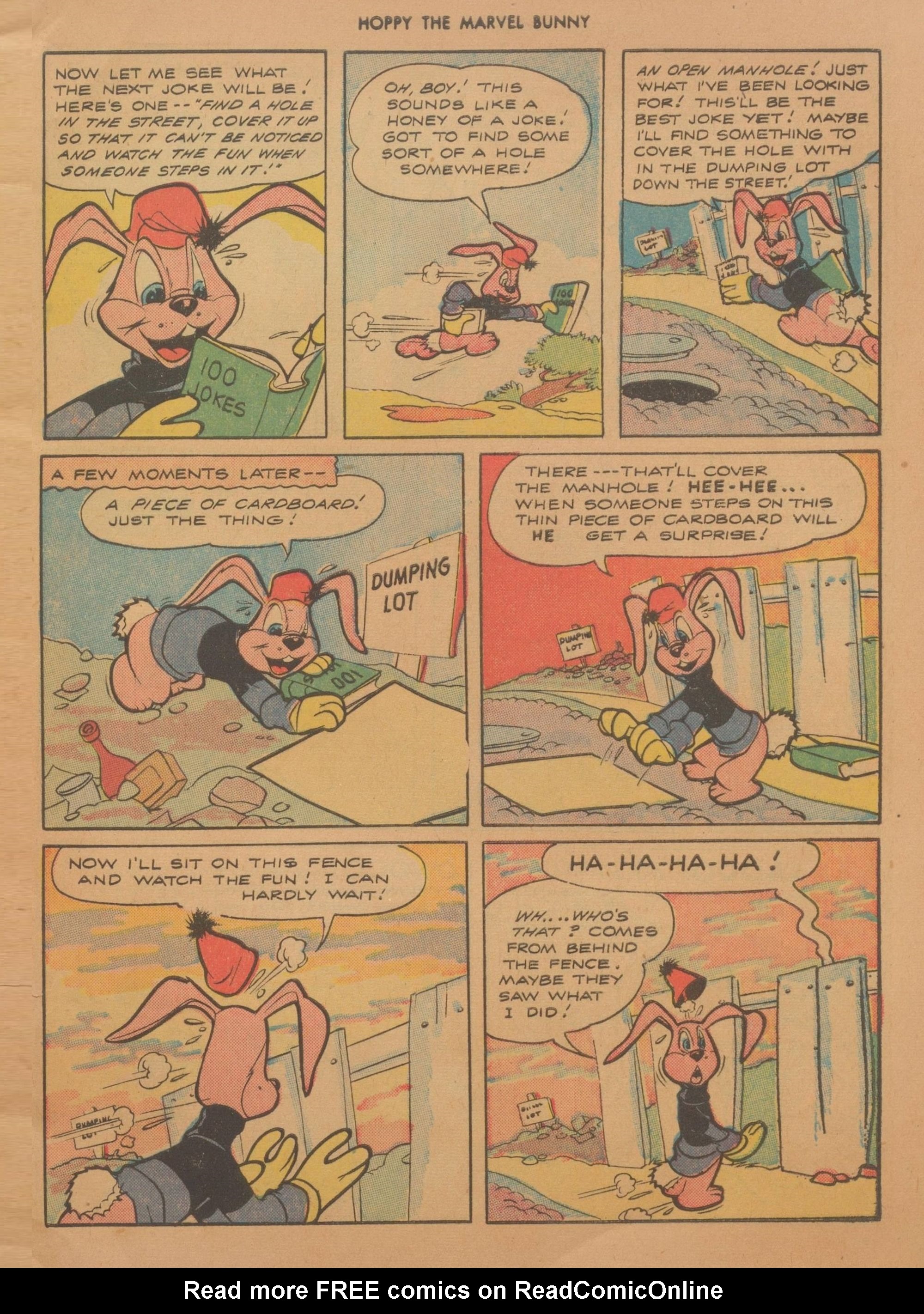 Read online Hoppy The Marvel Bunny comic -  Issue #15 - 5