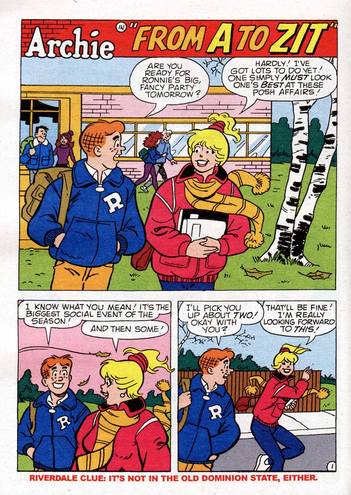 Read online Archie's Double Digest Magazine comic -  Issue #140 - 165