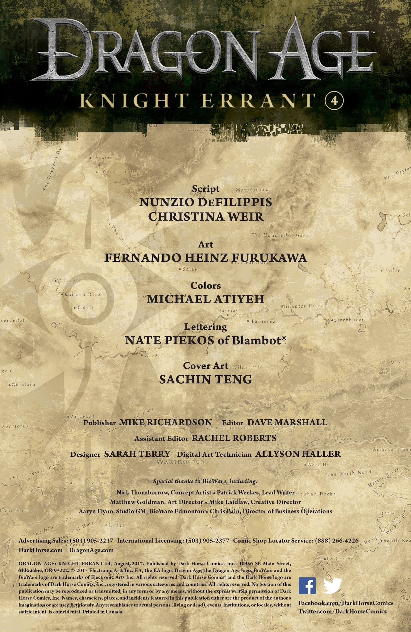 Read online Dragon Age: Knight Errant comic -  Issue #4 - 2