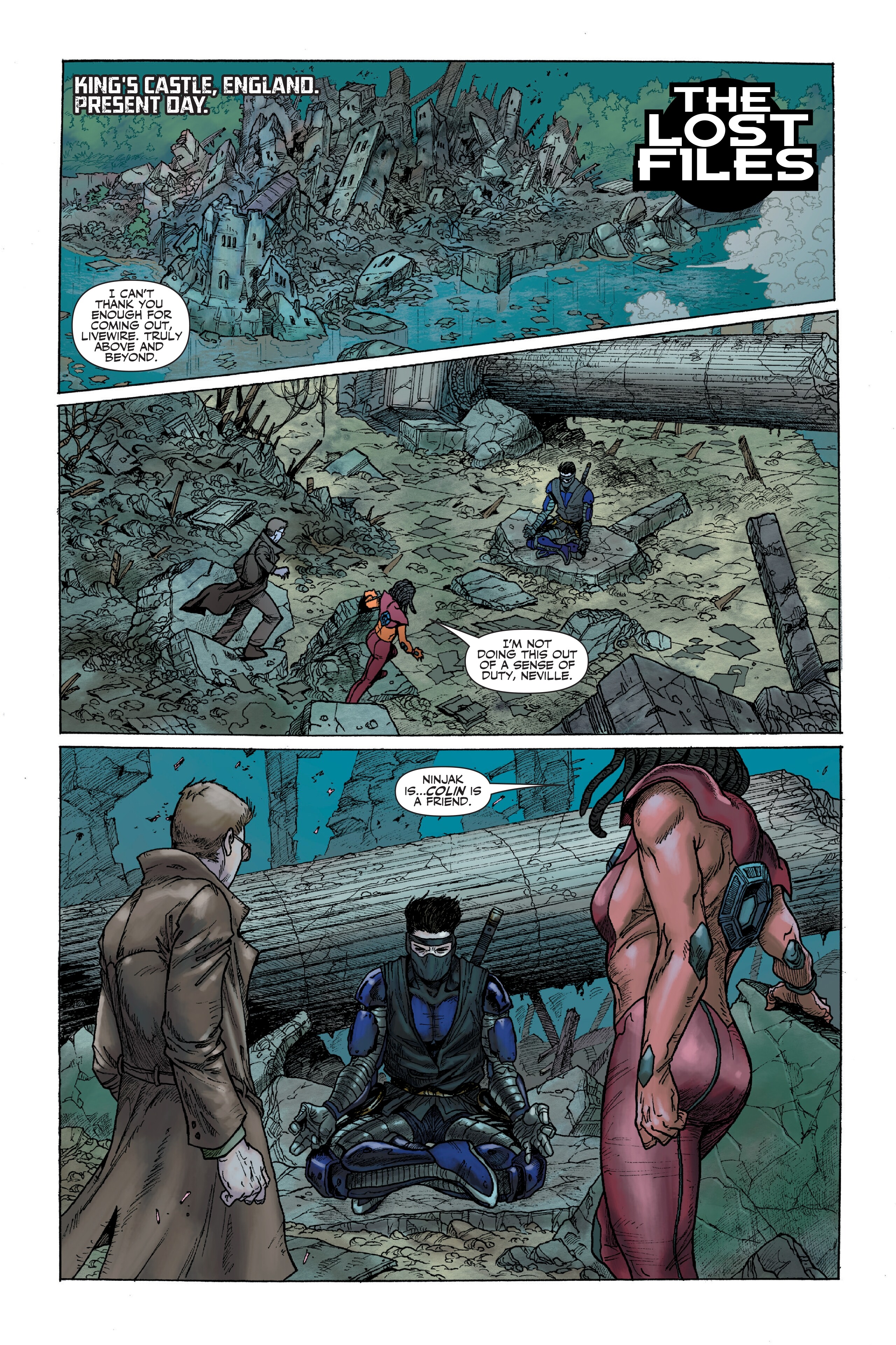 Read online Ninjak (2015) comic -  Issue # _Deluxe Edition 2 (Part 2) - 88