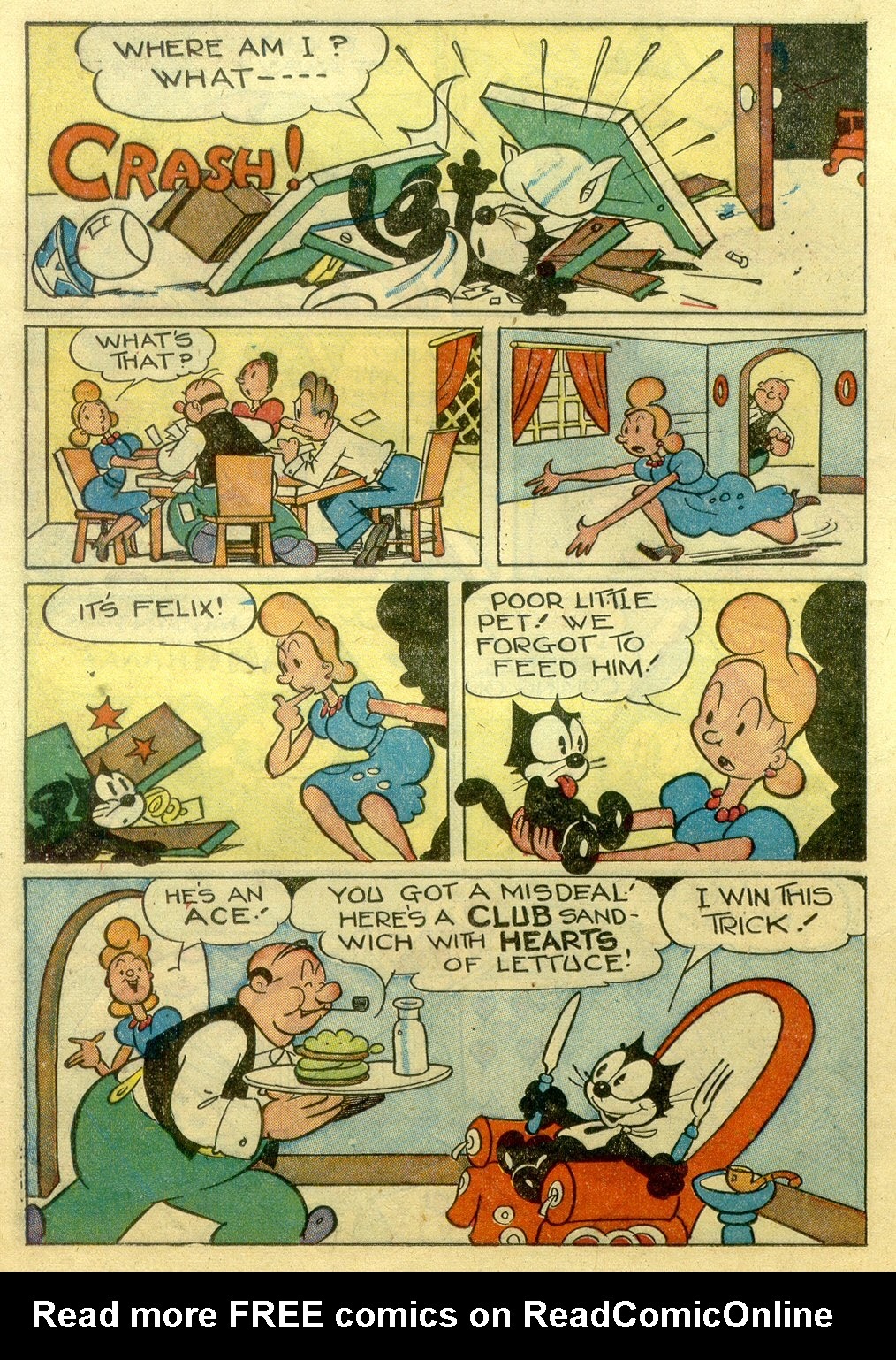 Read online Felix the Cat (1948) comic -  Issue #1 - 18