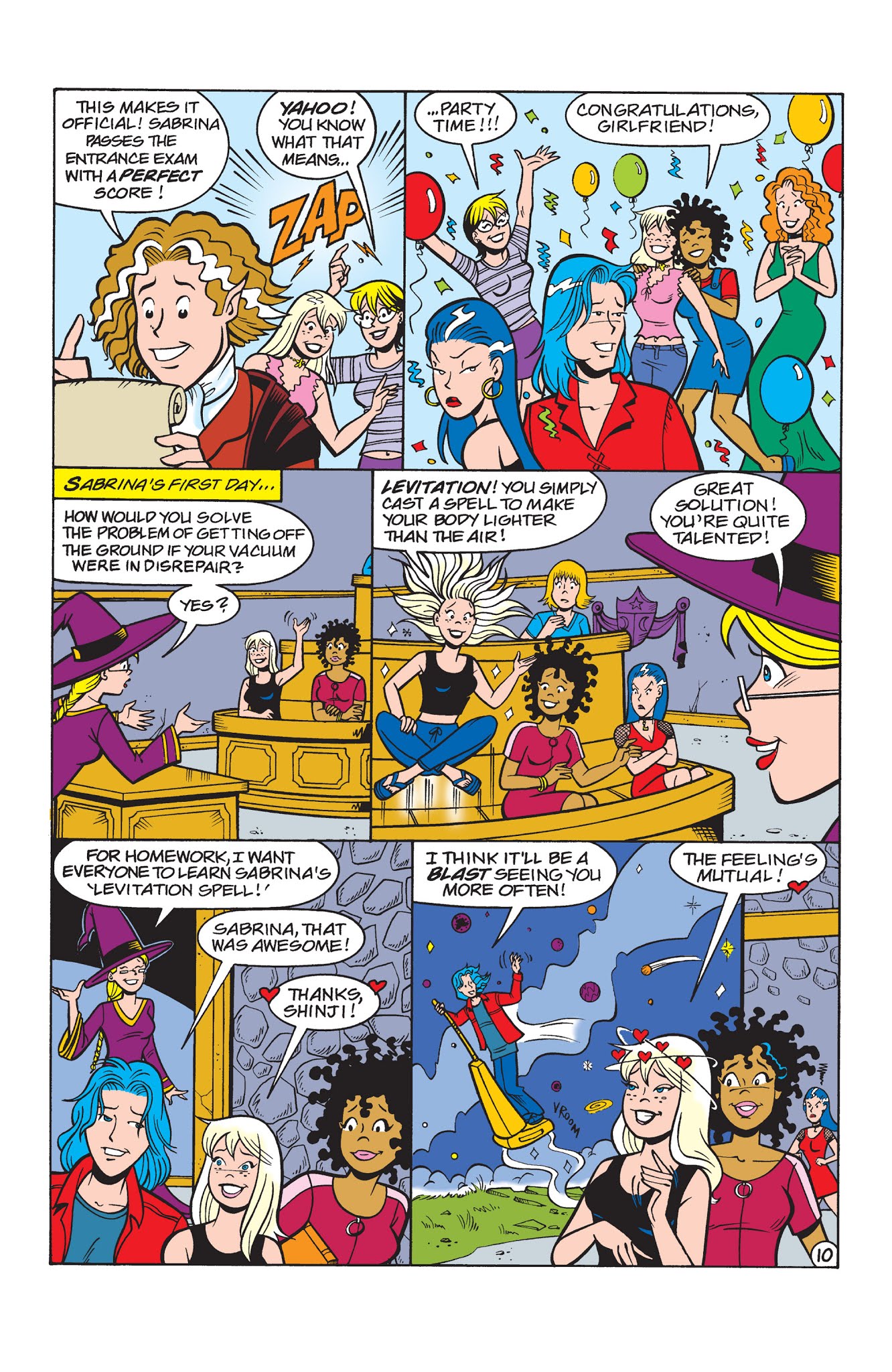 Read online Sabrina the Teenage Witch (2000) comic -  Issue #45 - 12