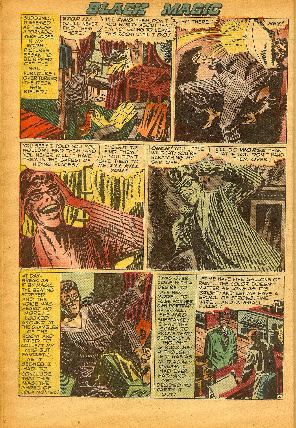 Read online Black Magic (1950) comic -  Issue #7 - 12