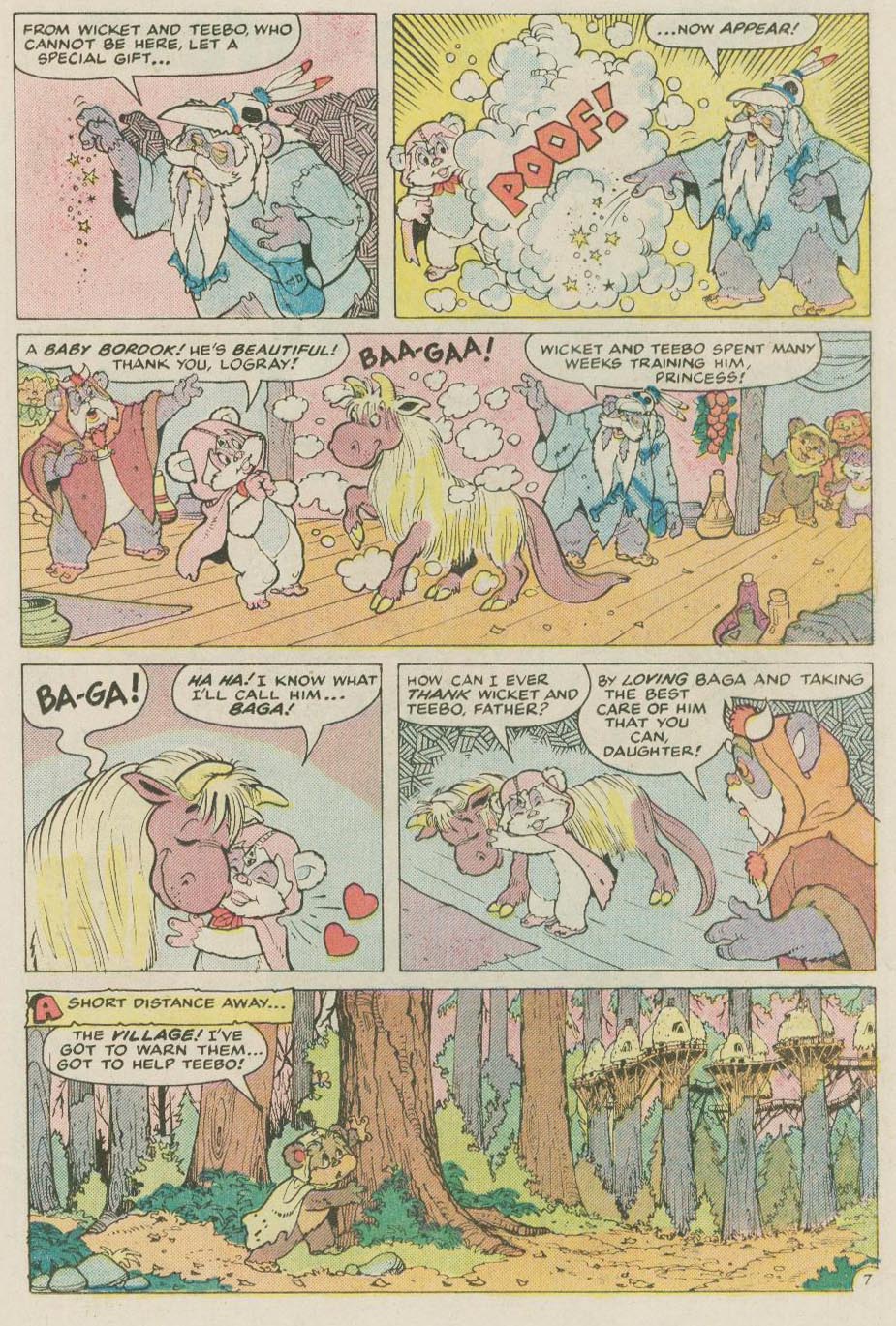 Read online Ewoks (1987) comic -  Issue #2 - 9